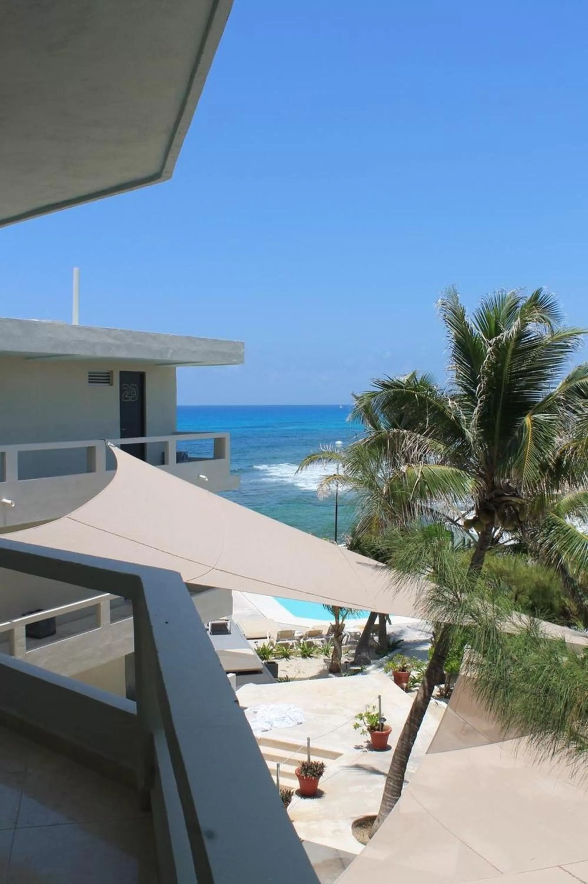 Beach in Rocamar Hotel Isla Mujeres