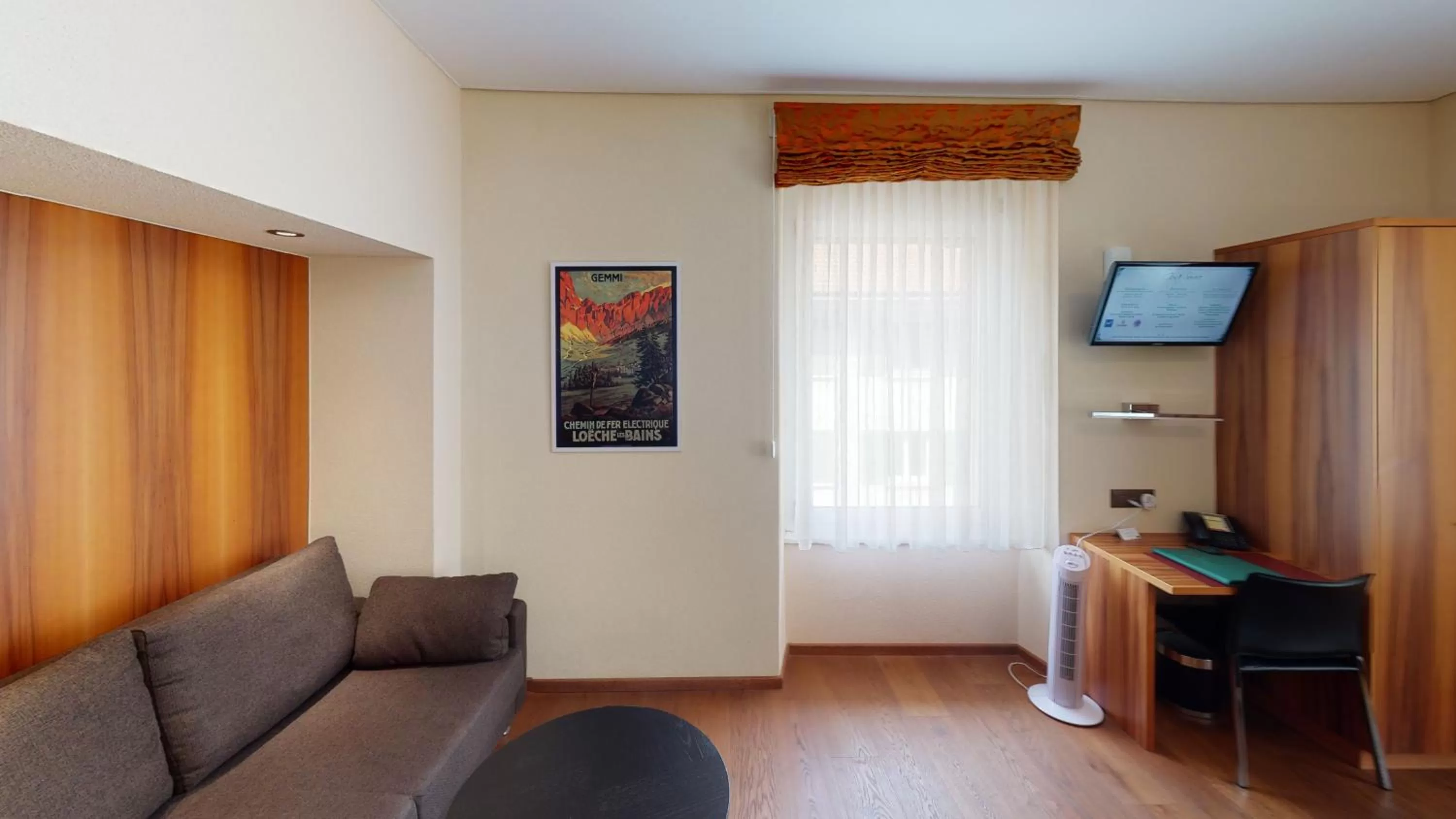 Seating area in Hotel Ambassador