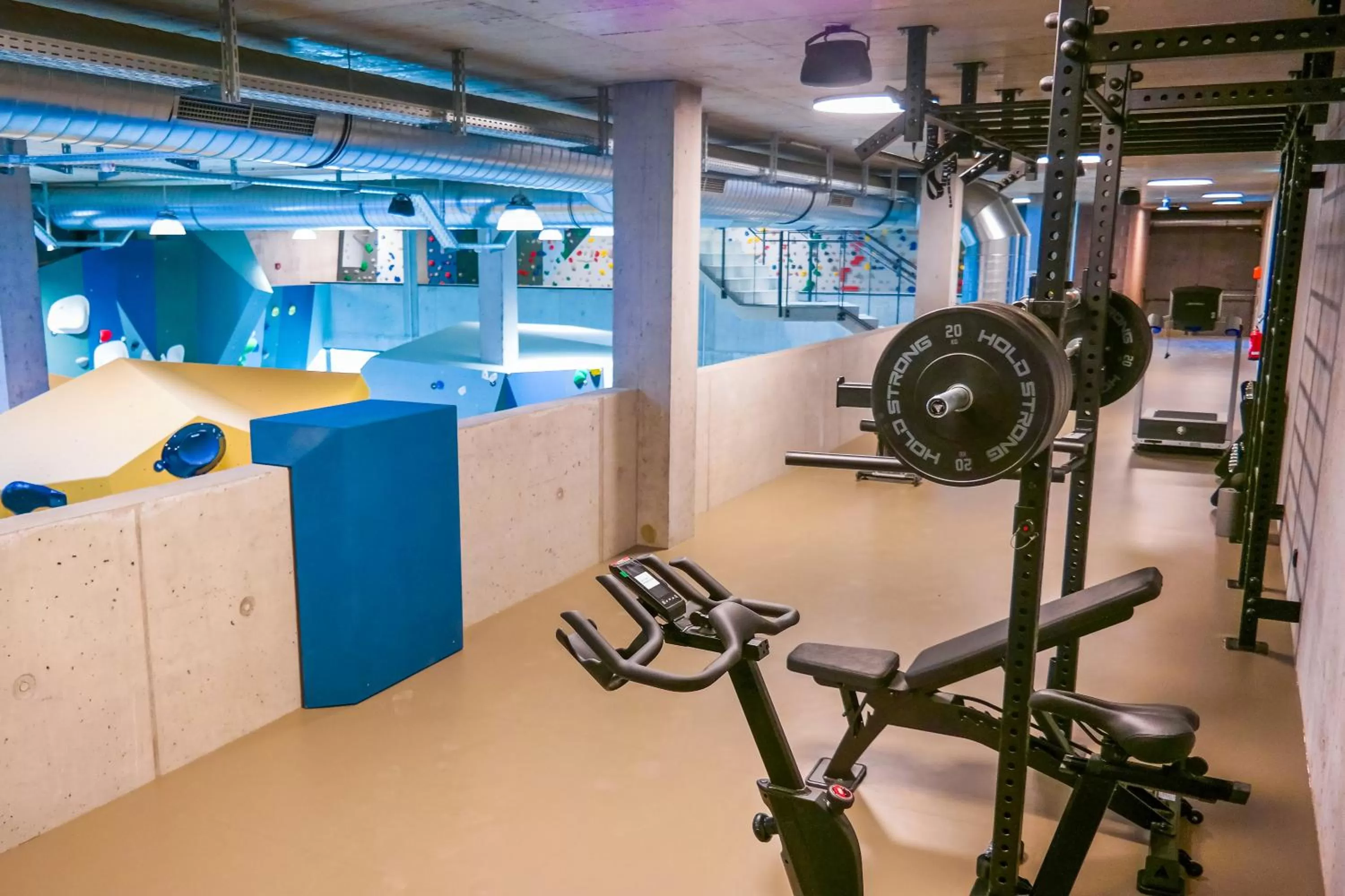 Fitness centre/facilities in Boulderbar Hotel Self-Check in