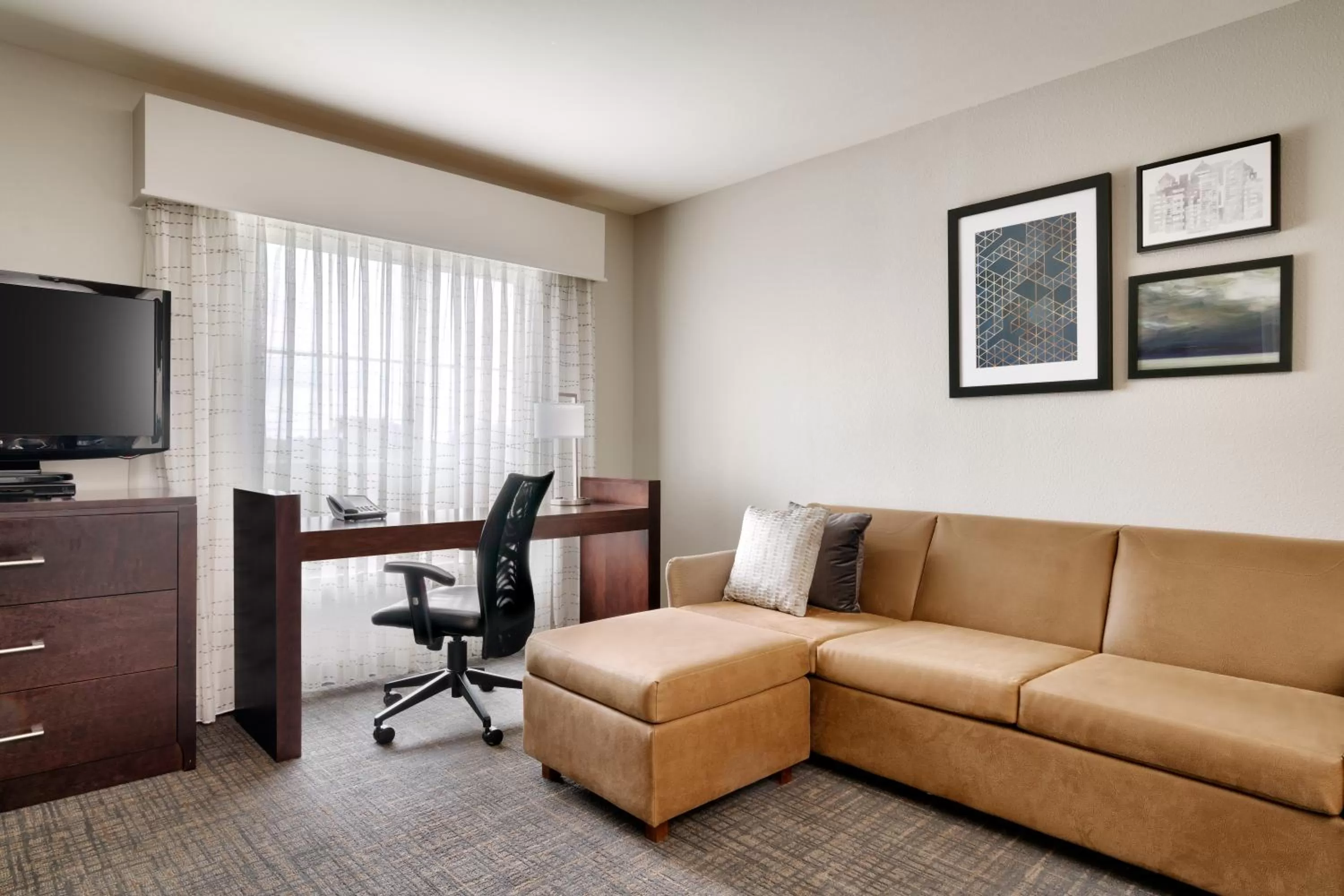 Seating area in Residence Inn by Marriott Houston I-10 West/Park Row