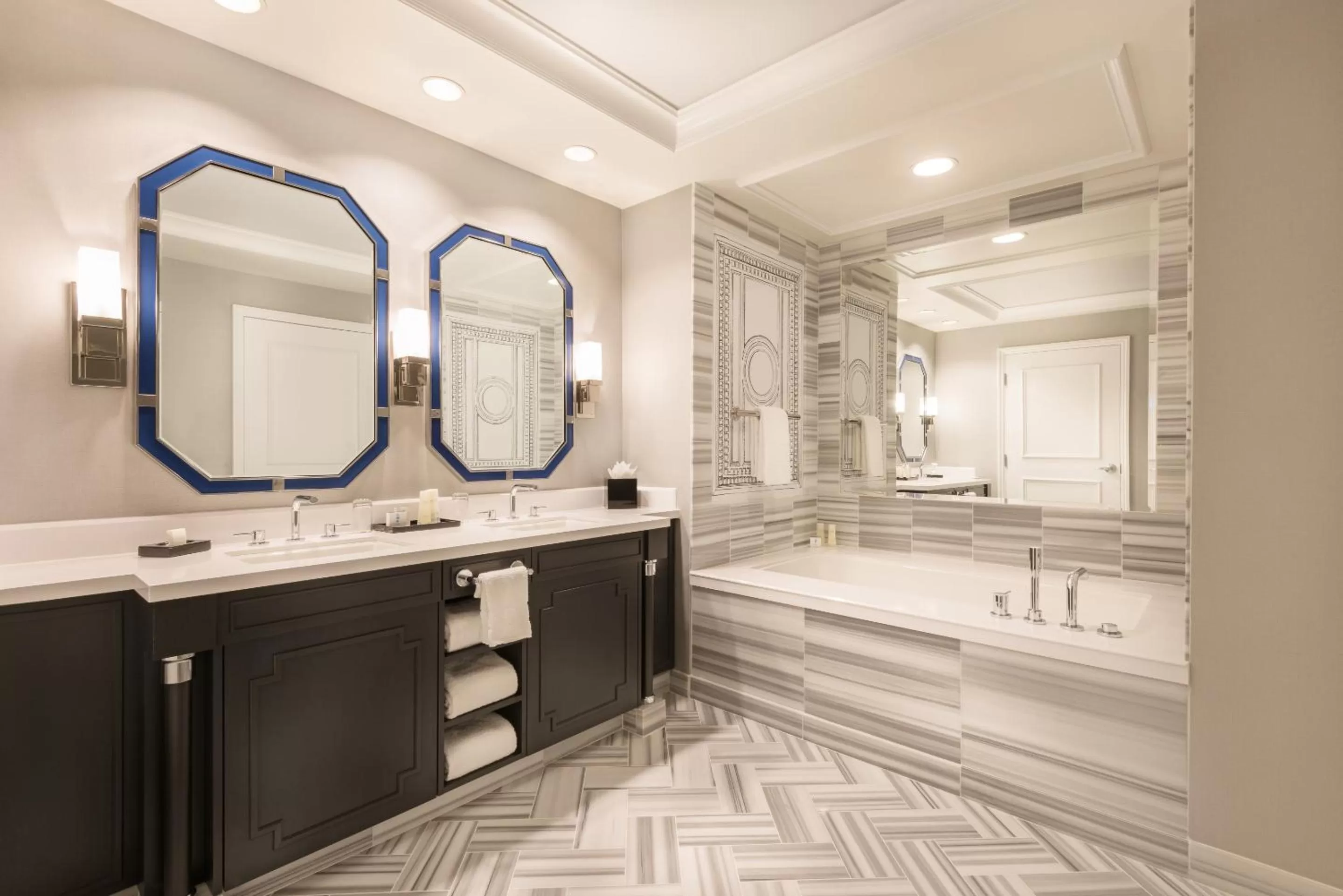 Bathroom in Caesars Palace Hotel & Casino