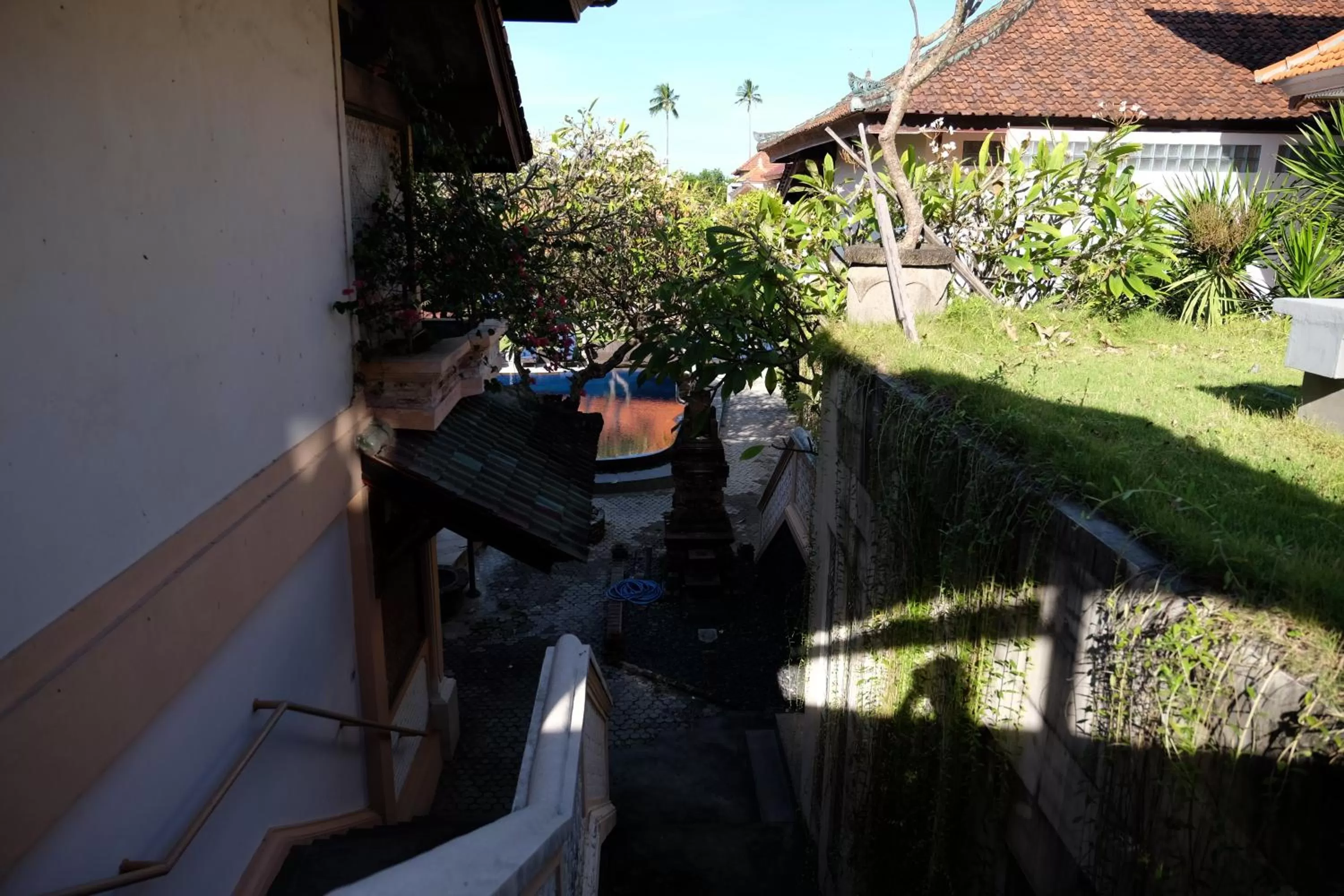 Swimming pool in Fat Yogi Cottages