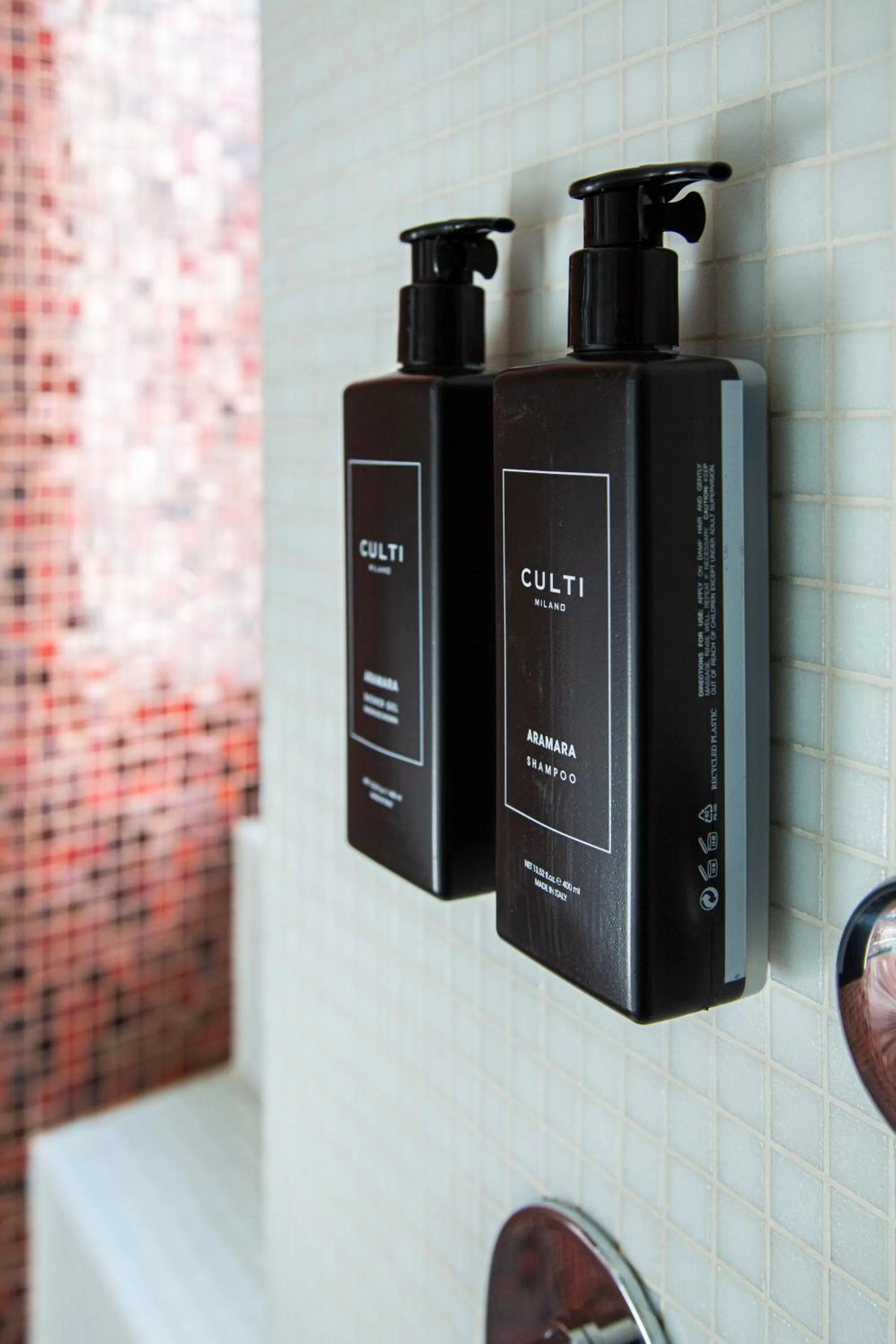 Shower in Hotel Tremoggia