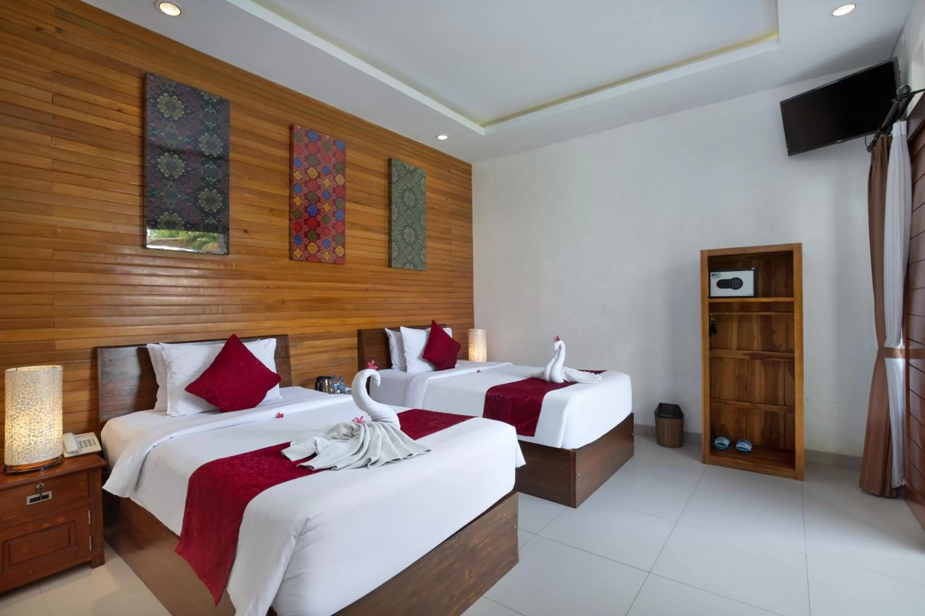 Bedroom, Bed in Hotel Arsa Santhi Nusa Penida