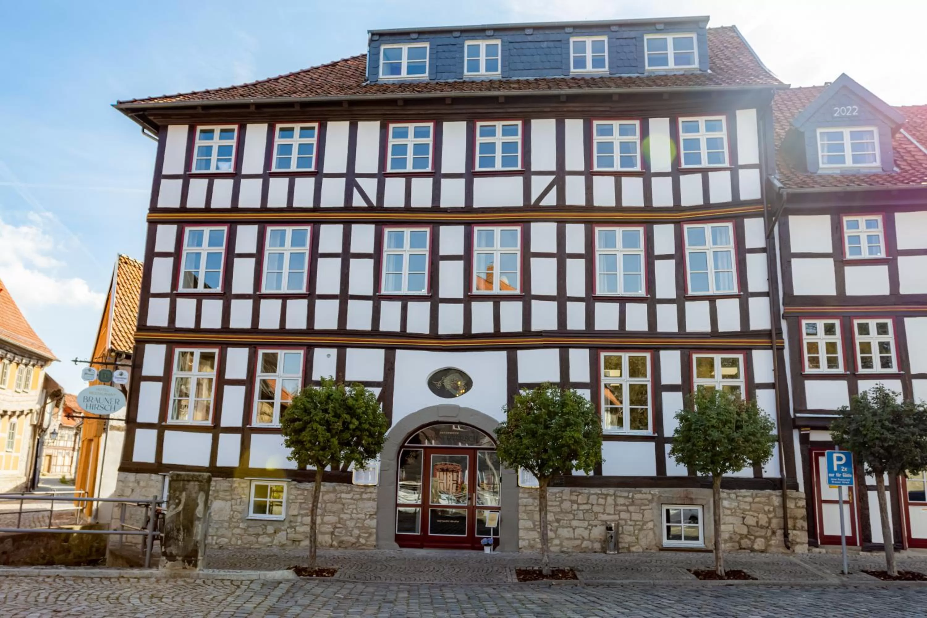 Property building in Hotel & Restaurant Brauner Hirsch Osterwieck