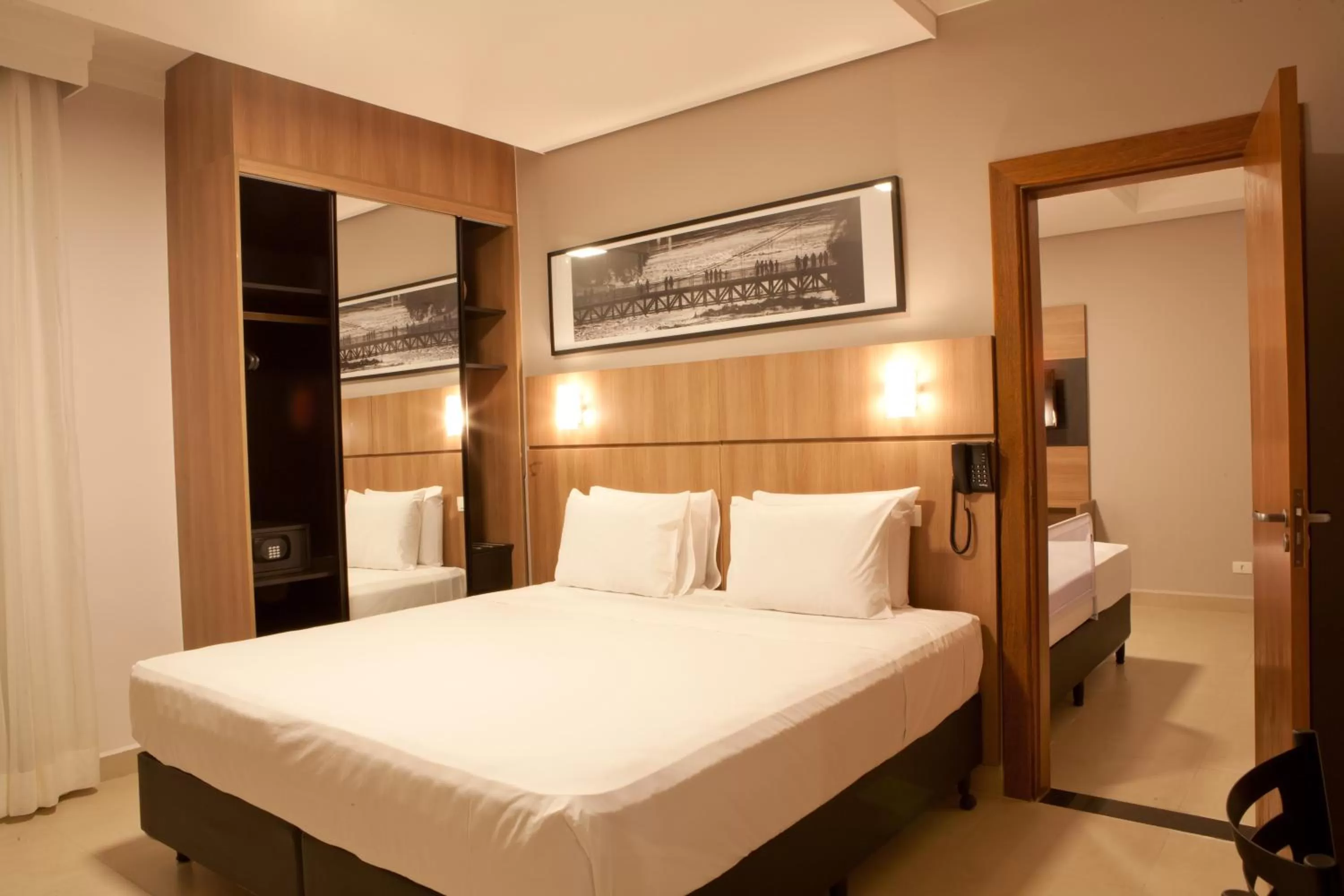 Bed in Occitano Apart Hotel