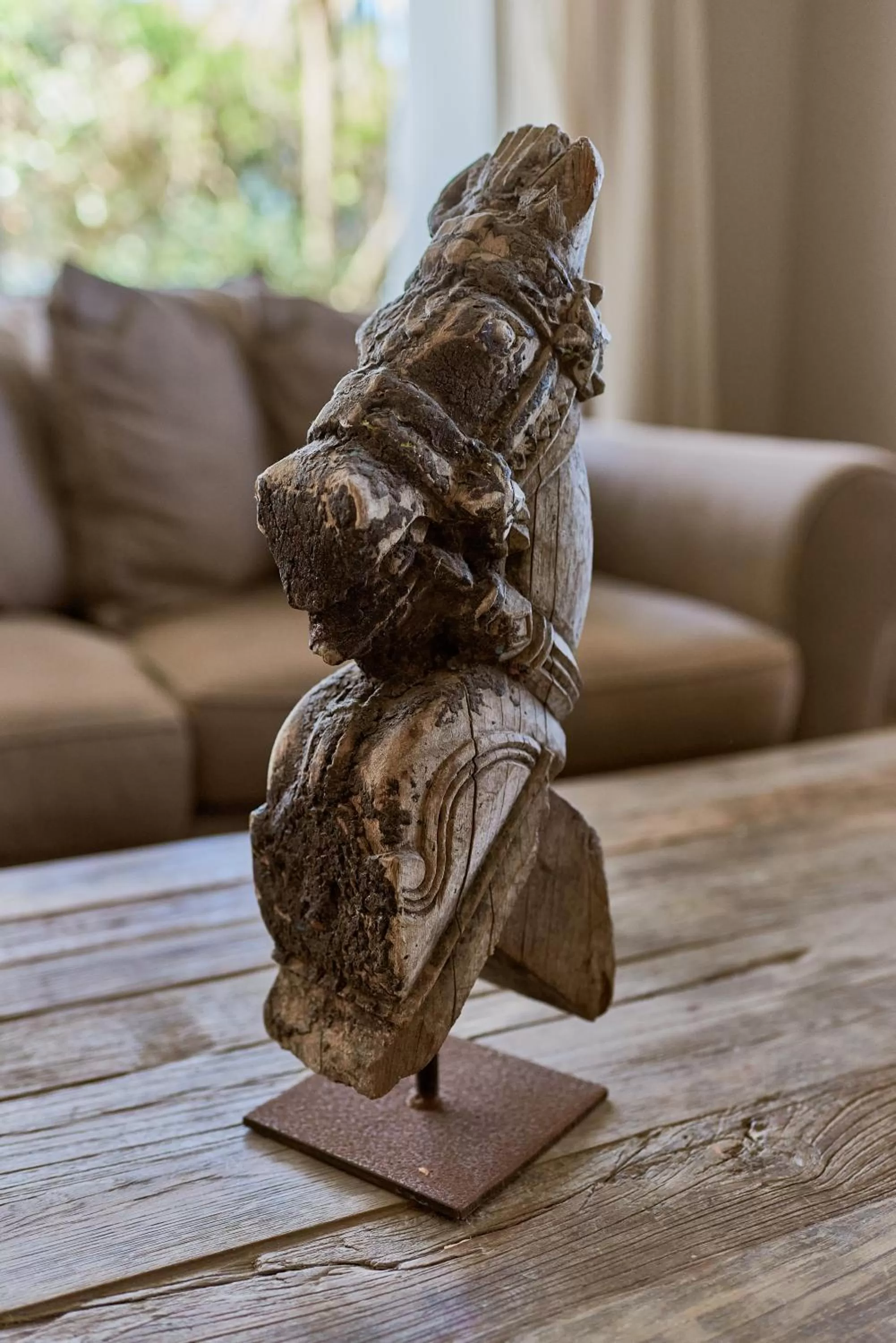 Decorative detail in Villa L'Arche