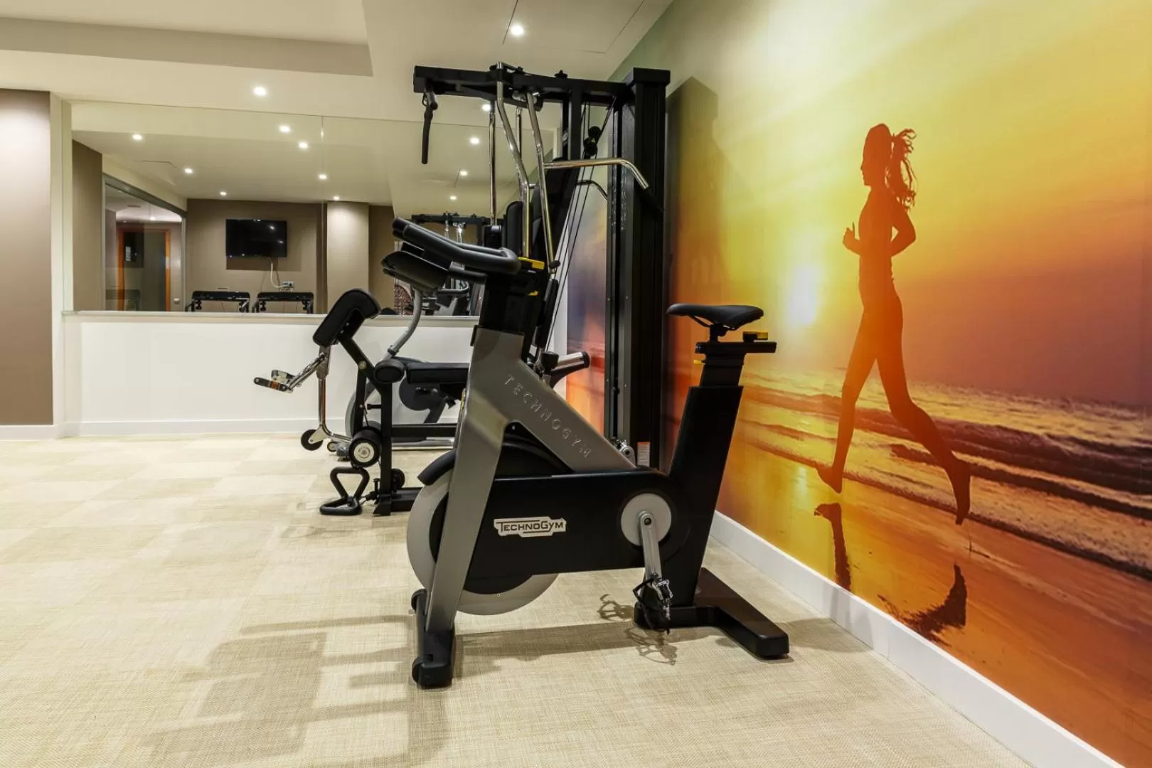 Fitness centre/facilities in BQ Andalucia Beach Hotel