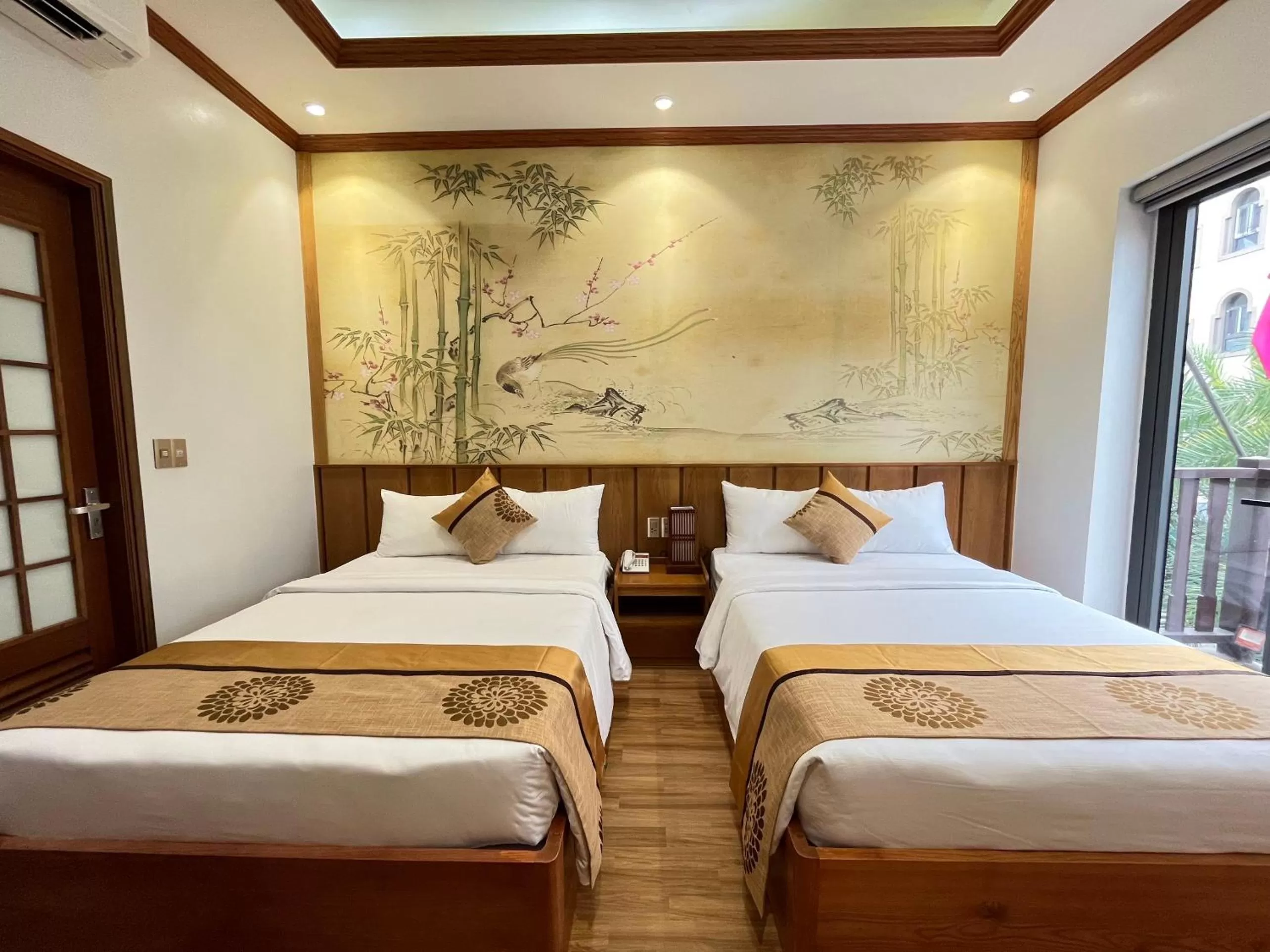 Bed in Samatha Hotel Bai Chay, Ha Long