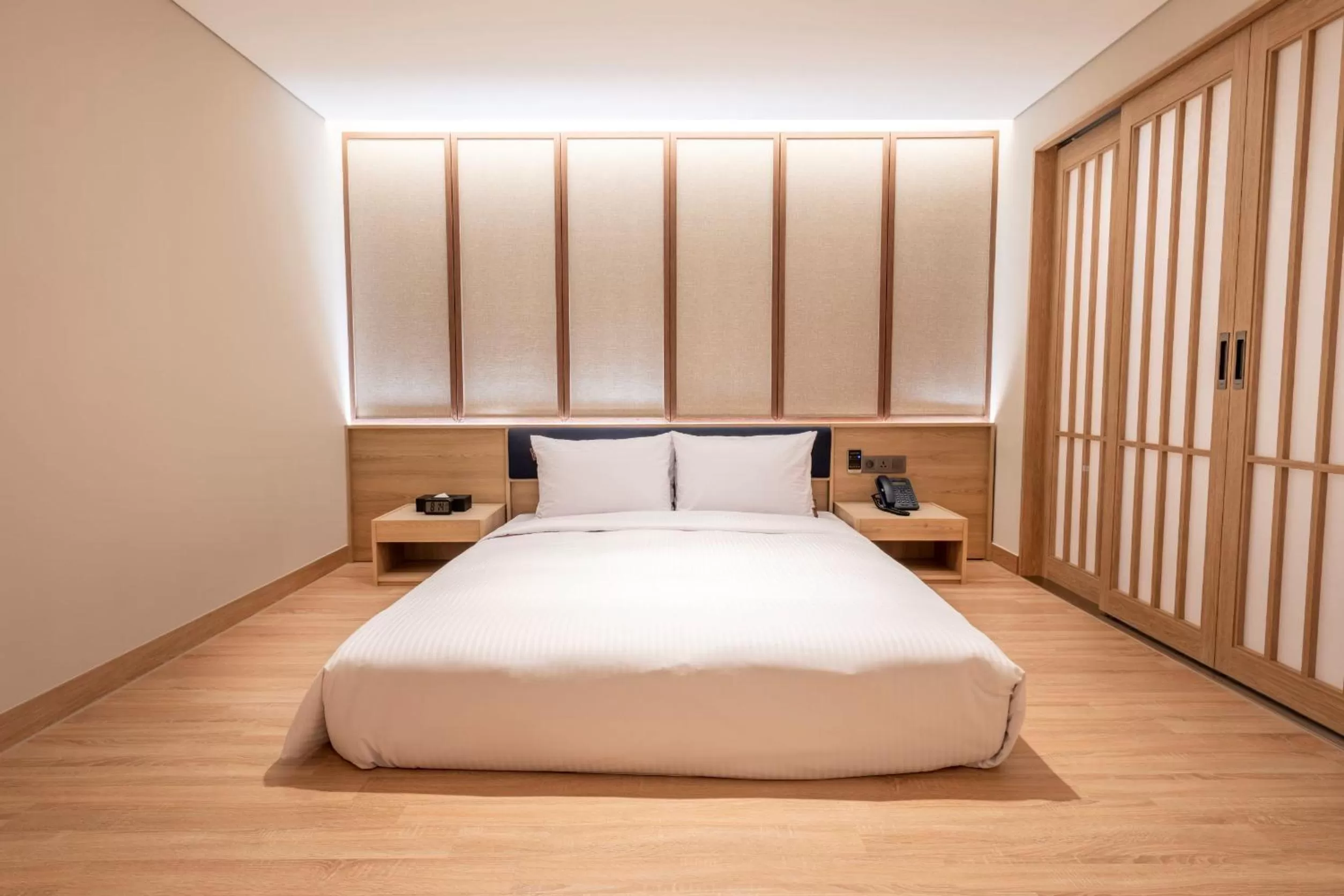 Bedroom, Bed in Hotel Foret The Spa