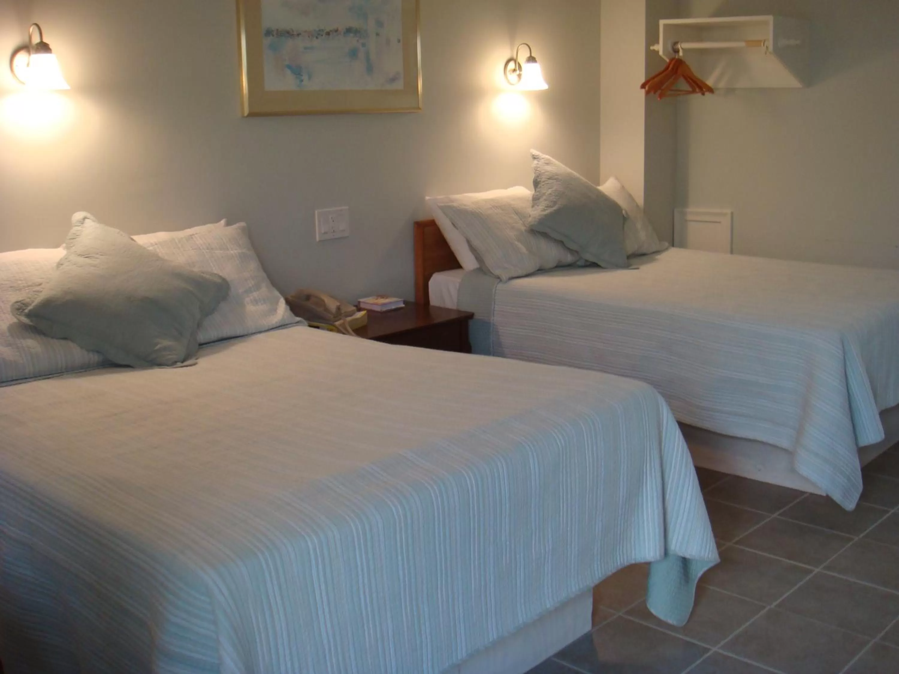 Bed in The Atlantic Motel