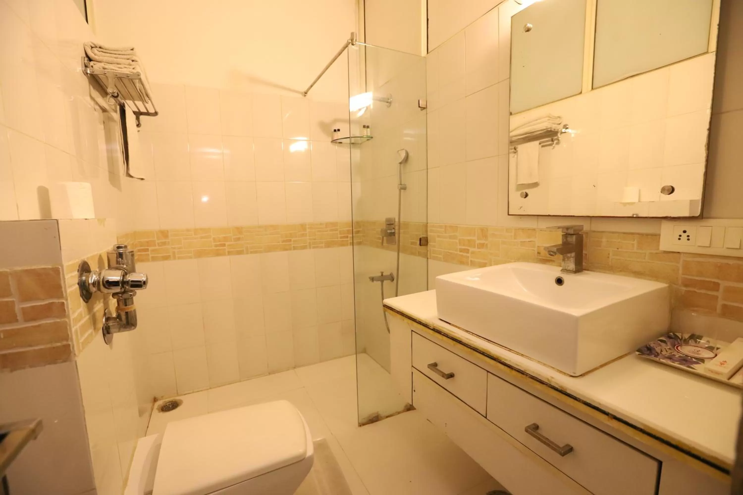 Shower in Hotel Capitol Hills - Greater Kailash Delhi