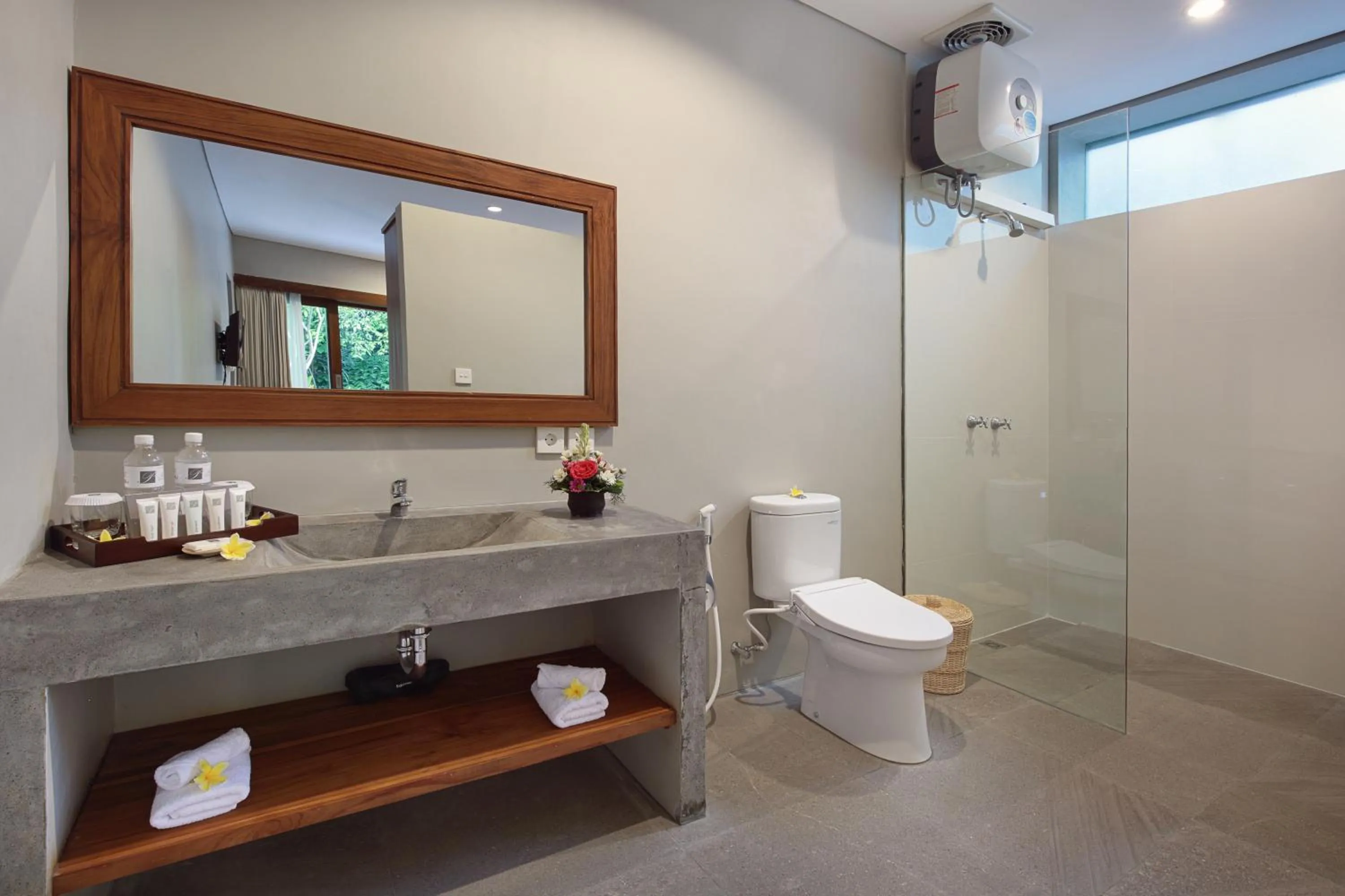 Bathroom in Sativa Villas Ubud with Private Pool