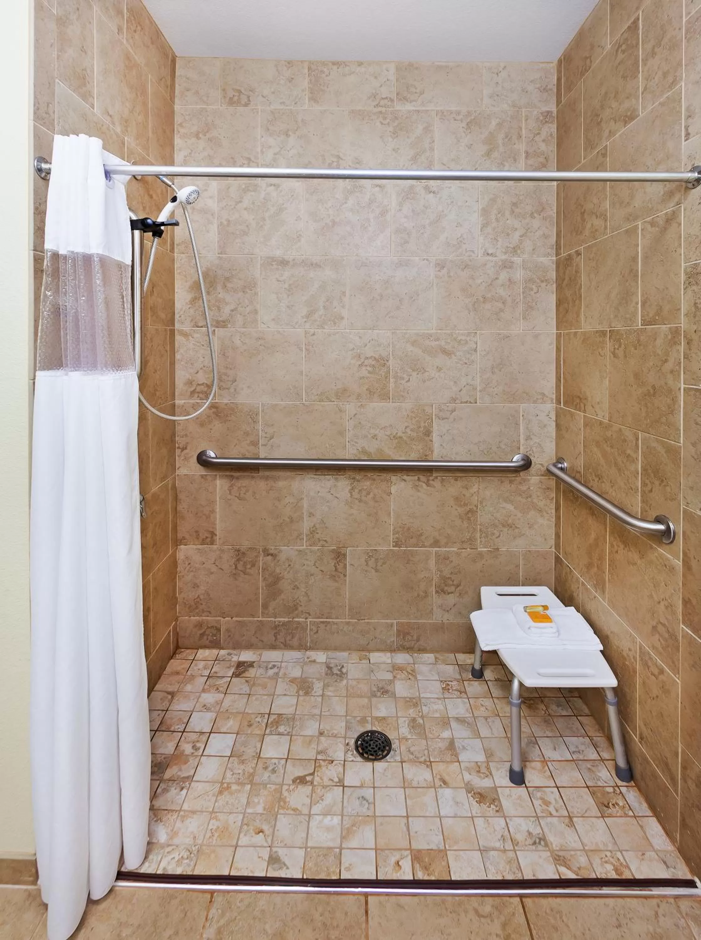 Bathroom in La Quinta by Wyndham Dickinson