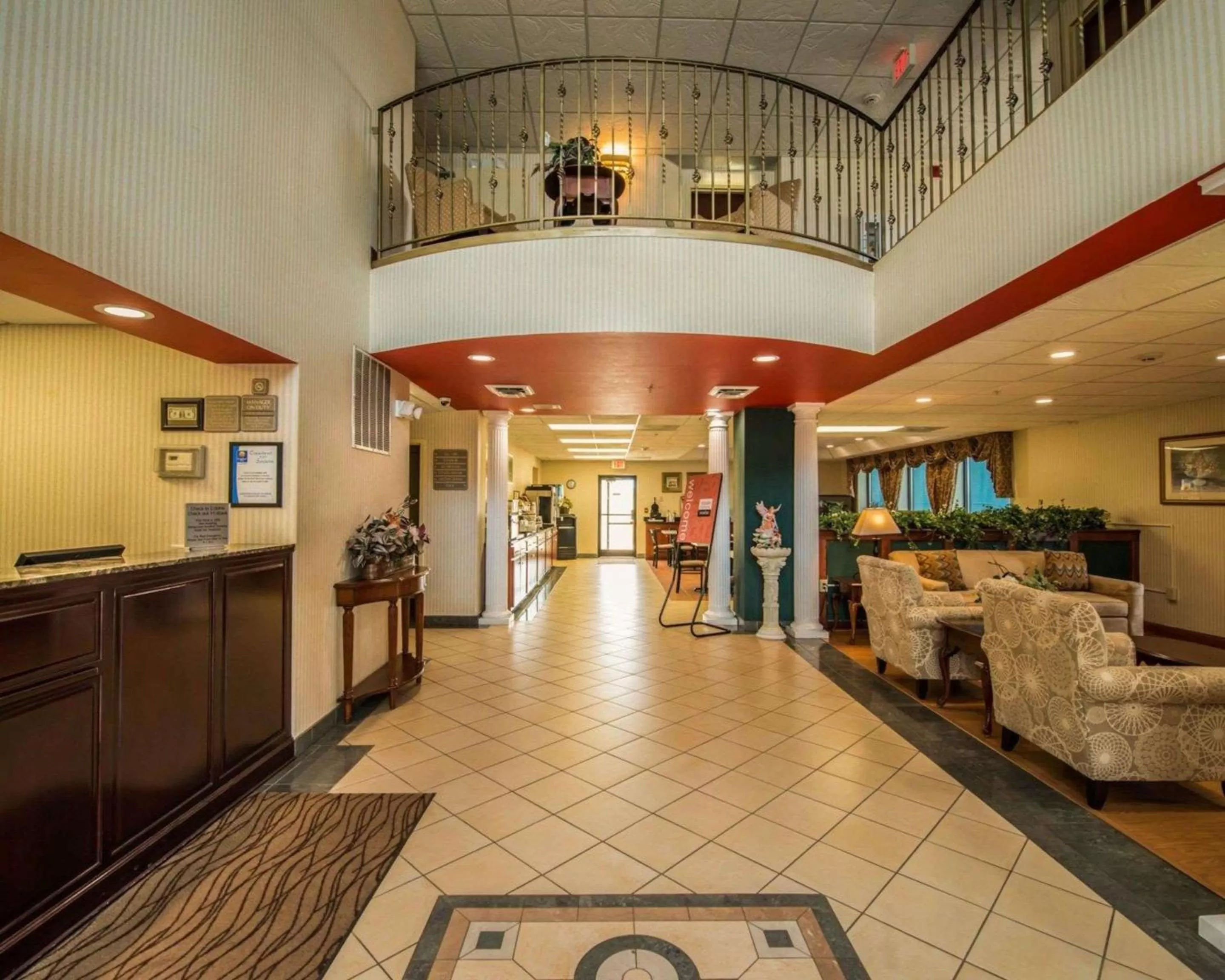 Lobby or reception in Comfort Inn & Suites Morganton South