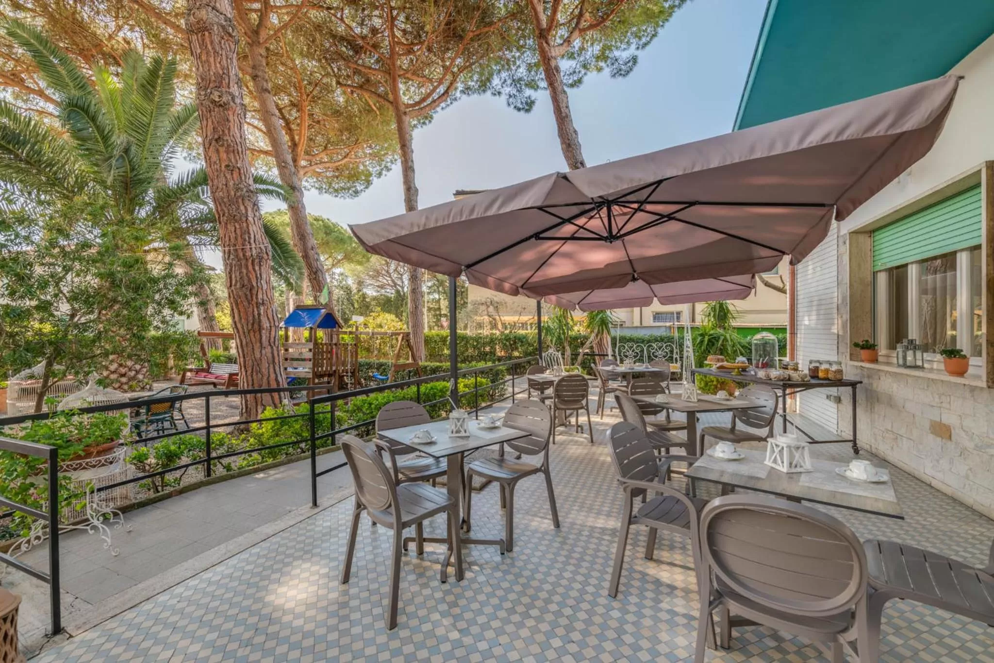 Garden in Hotel Massimo