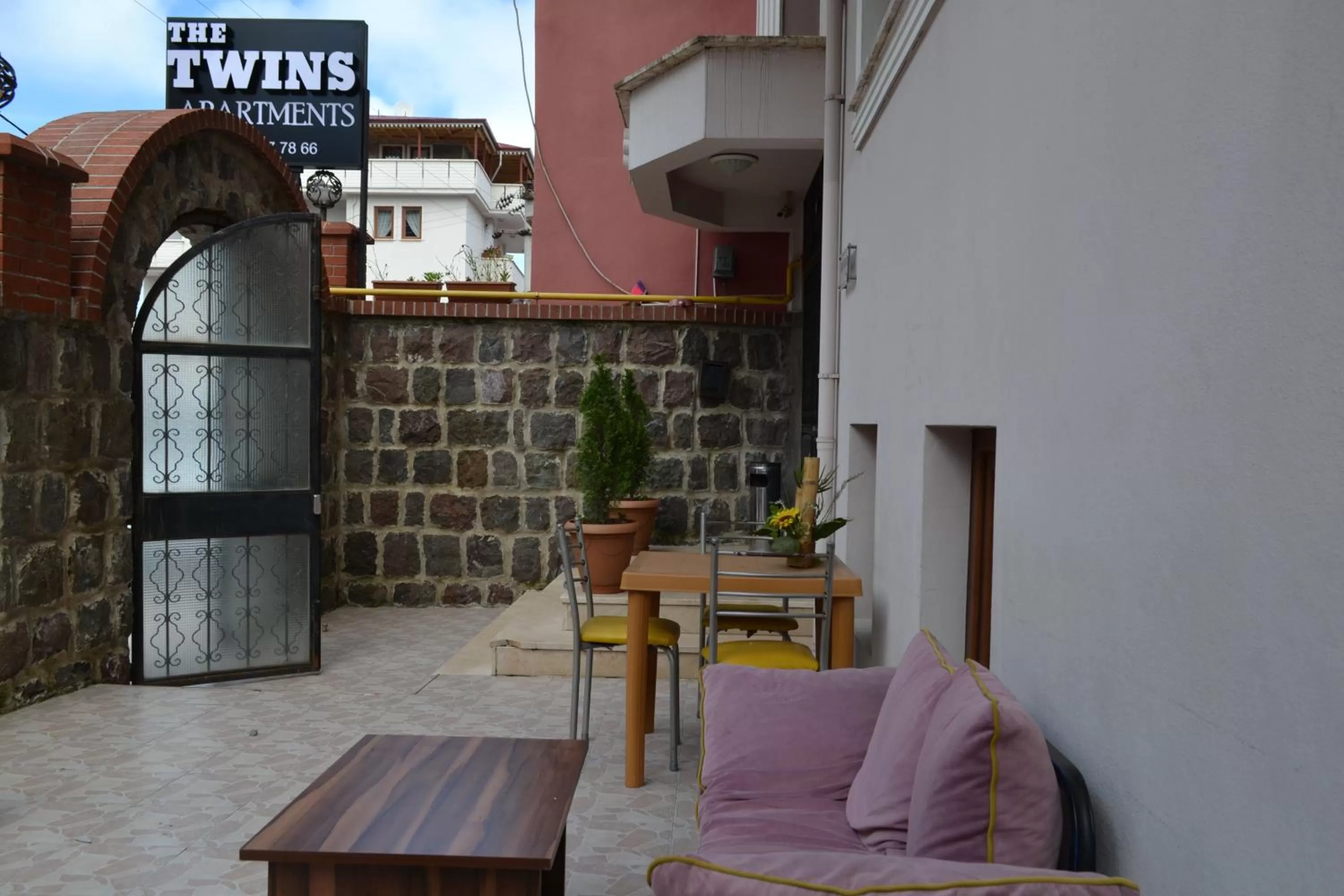 Patio in The Twins Apartmens