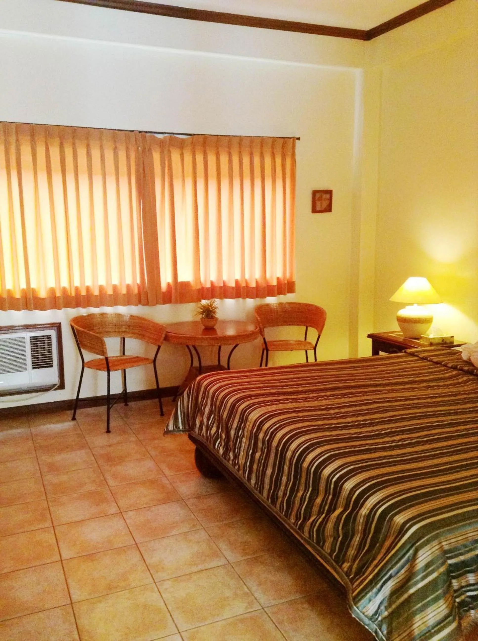 Bathroom, Bed in Citystate Asturias Hotel Palawan