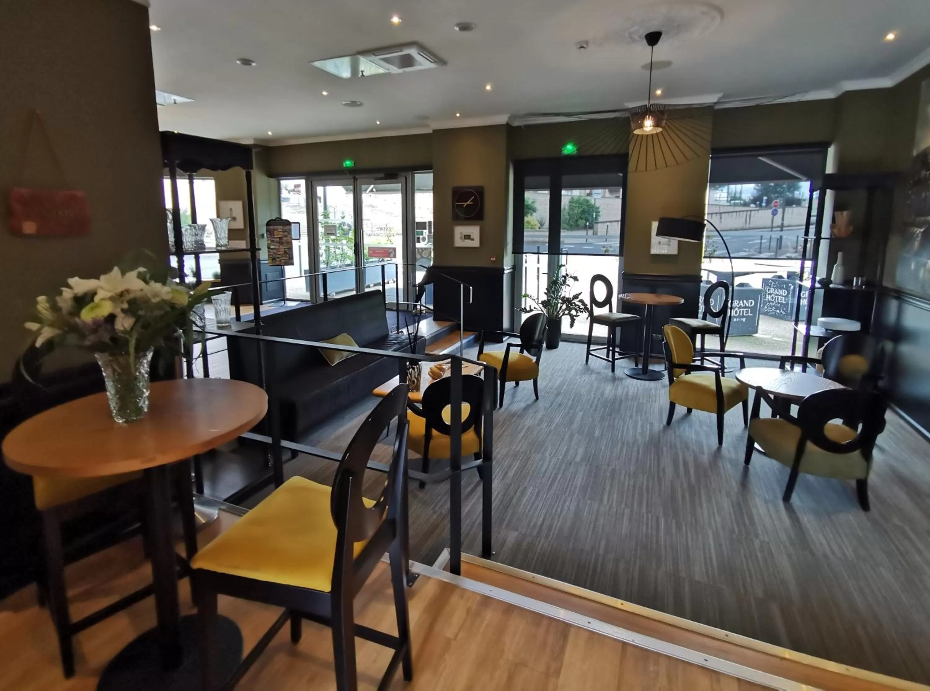Living room in Grand Hôtel Brive