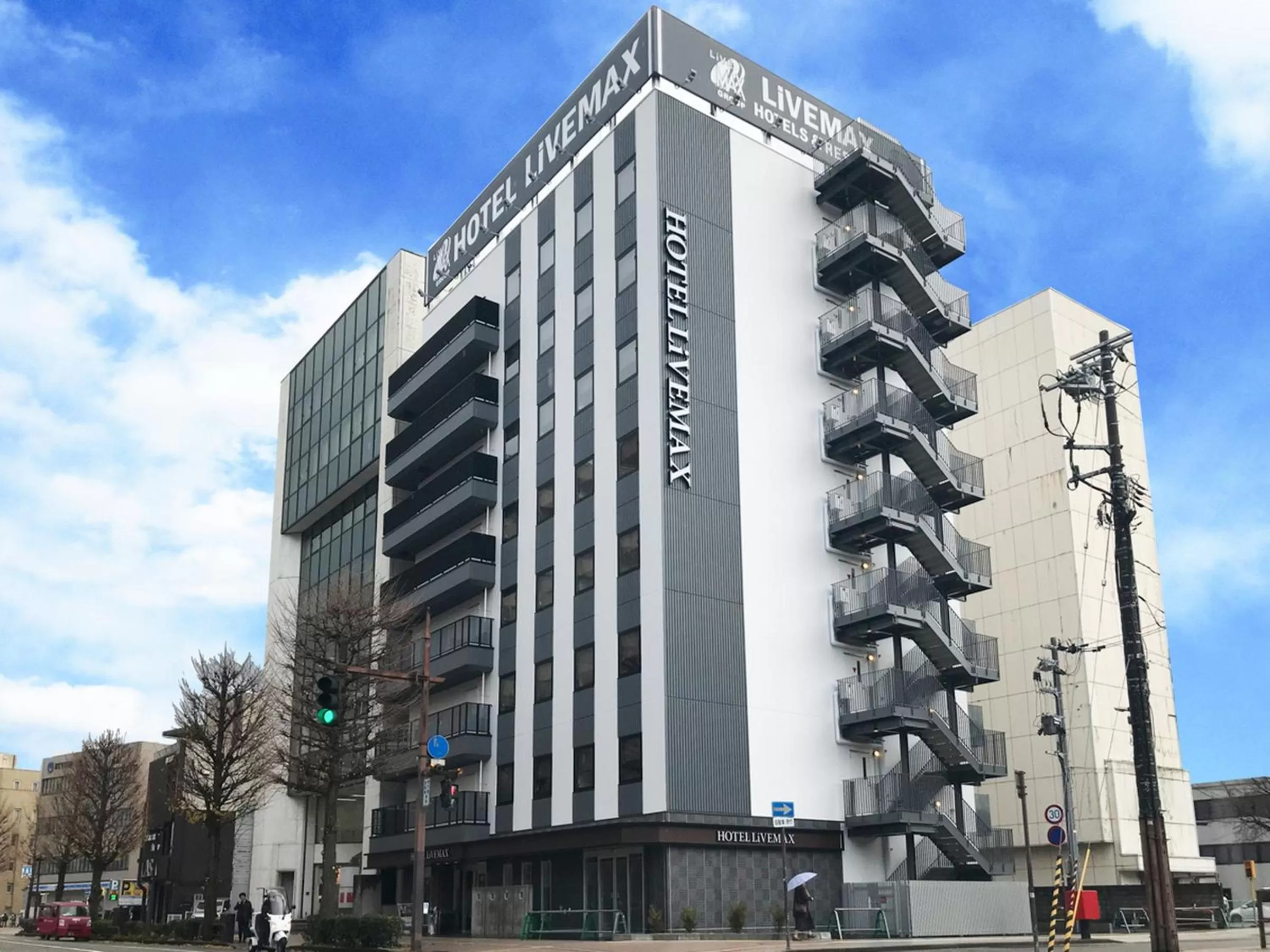 Property building in Hotel Livemax Toyama