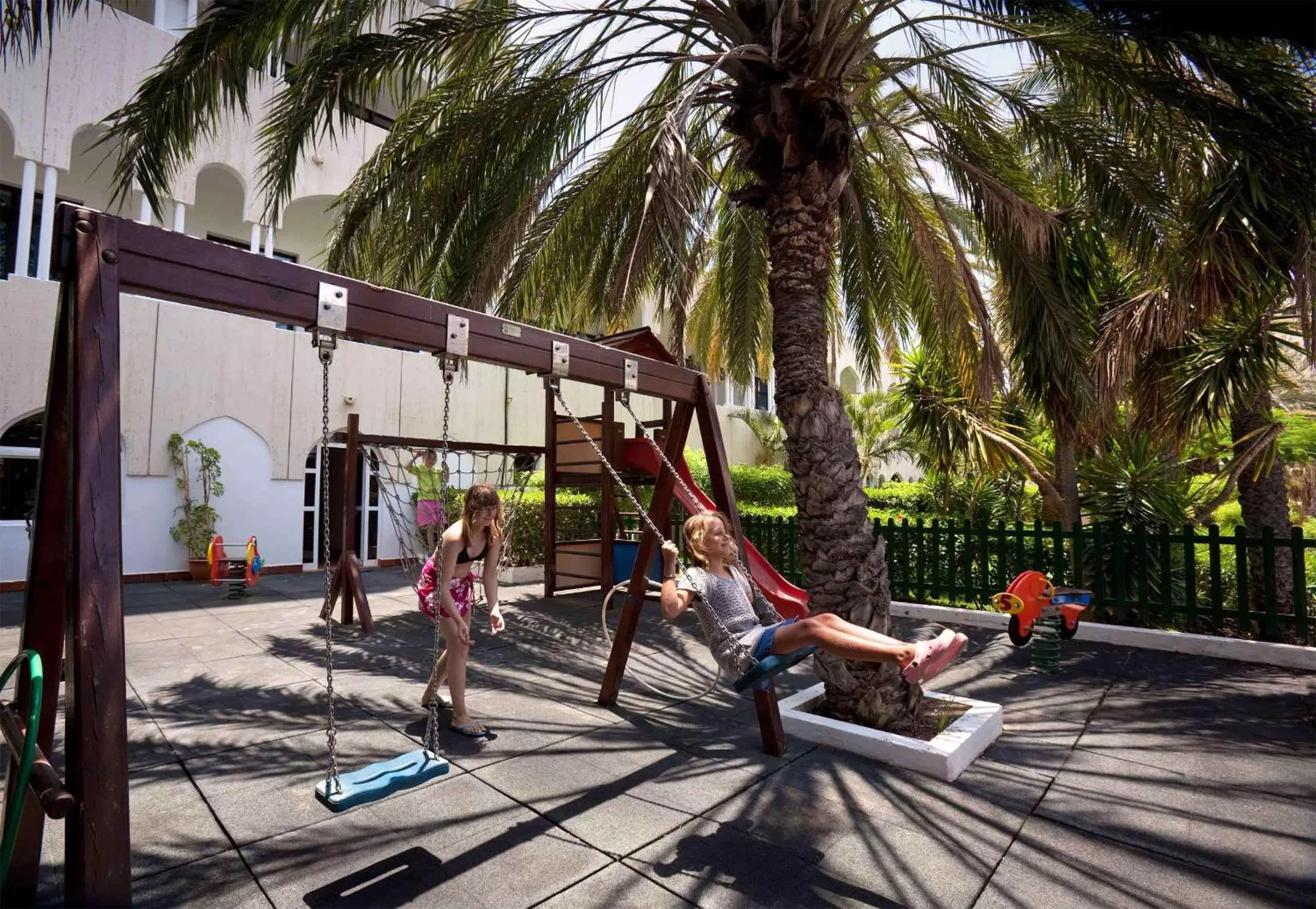 People in Seaside Sandy Beach