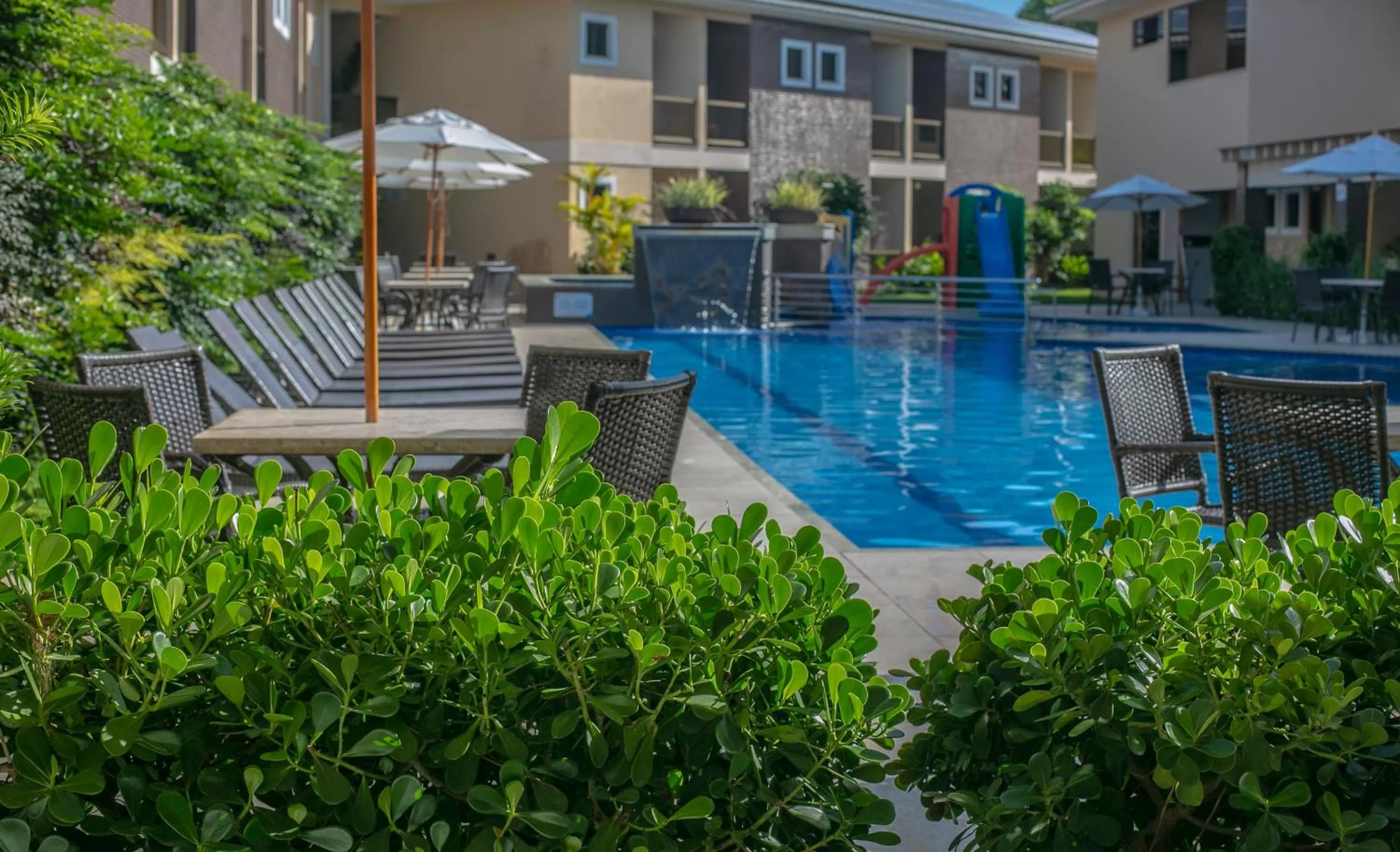 Swimming pool in Safira Praia Hotel