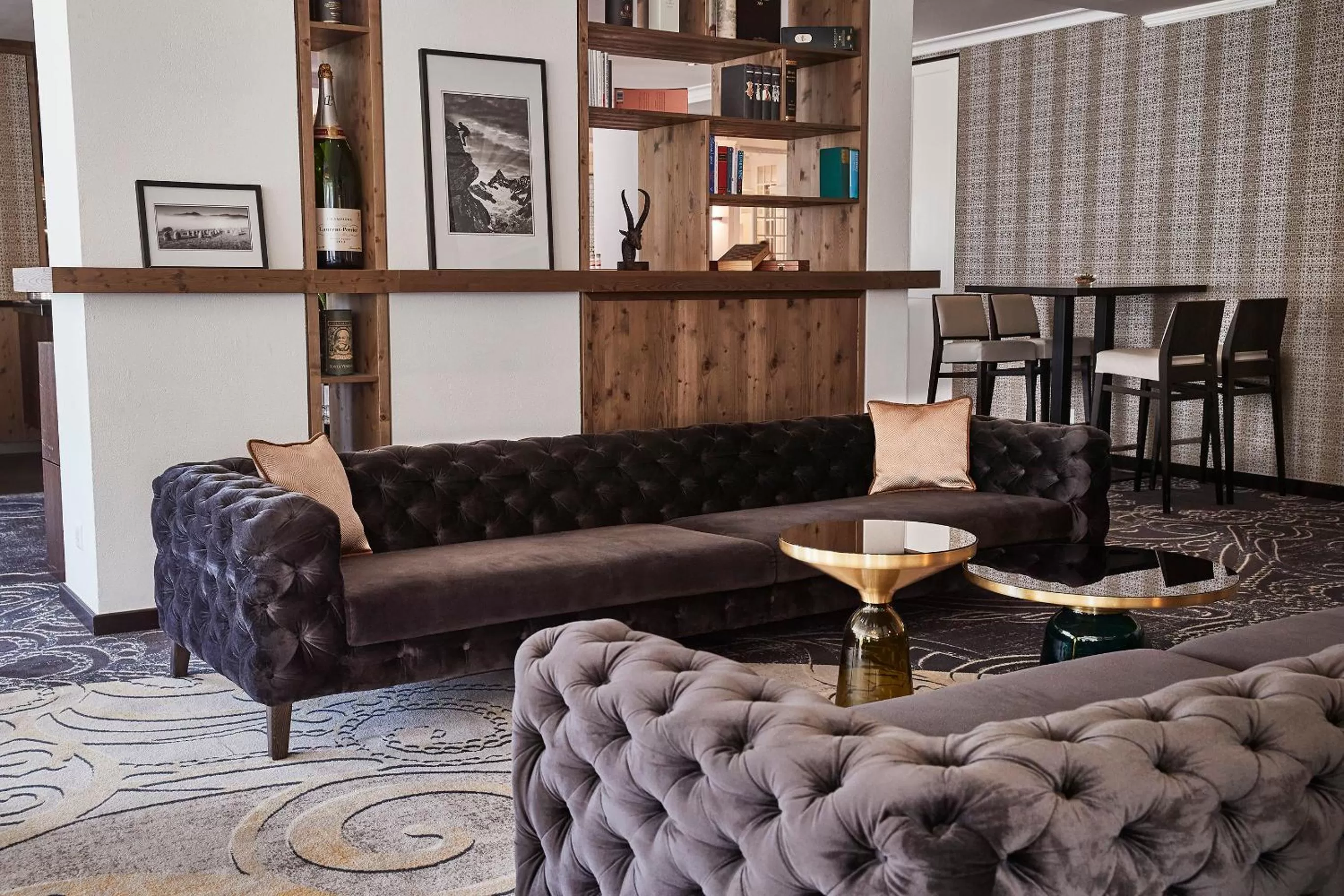 Lounge or bar in Steigenberger Icon Grandhotel Belvédère