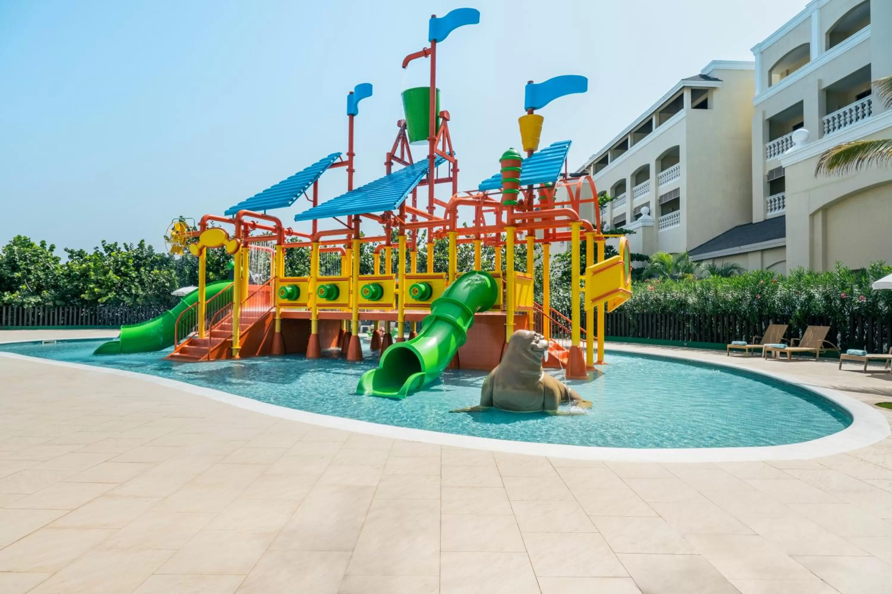 Children play ground in Iberostar Waves Rose Hall Beach - All Inclusive