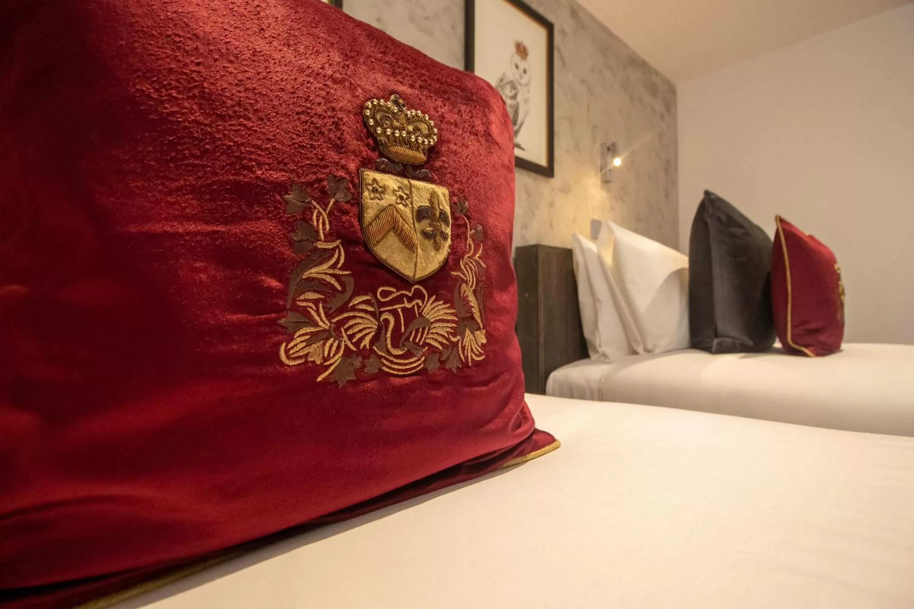 Bed in Signature Suites