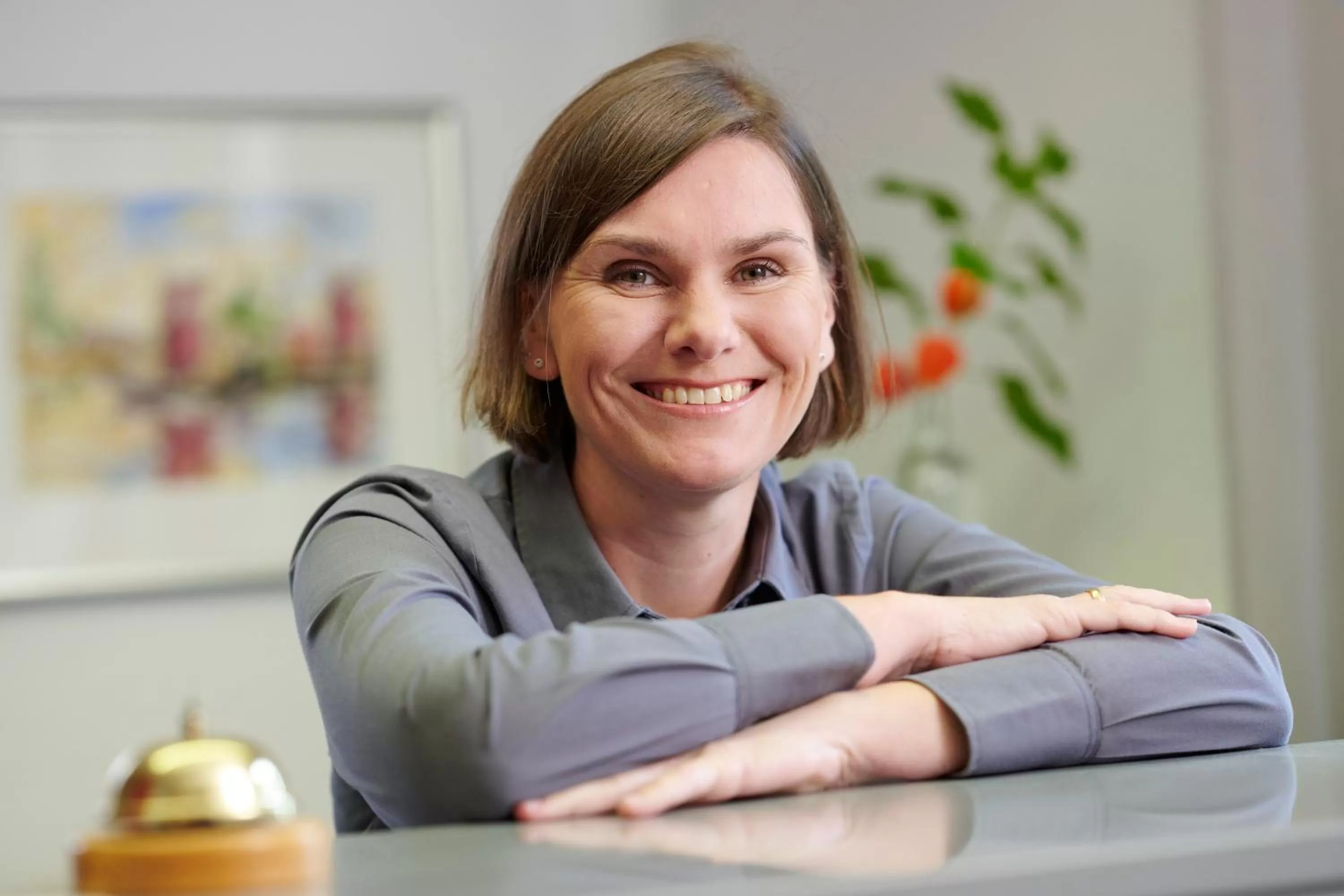 Lobby or reception in Kurhaus Pivittskrug