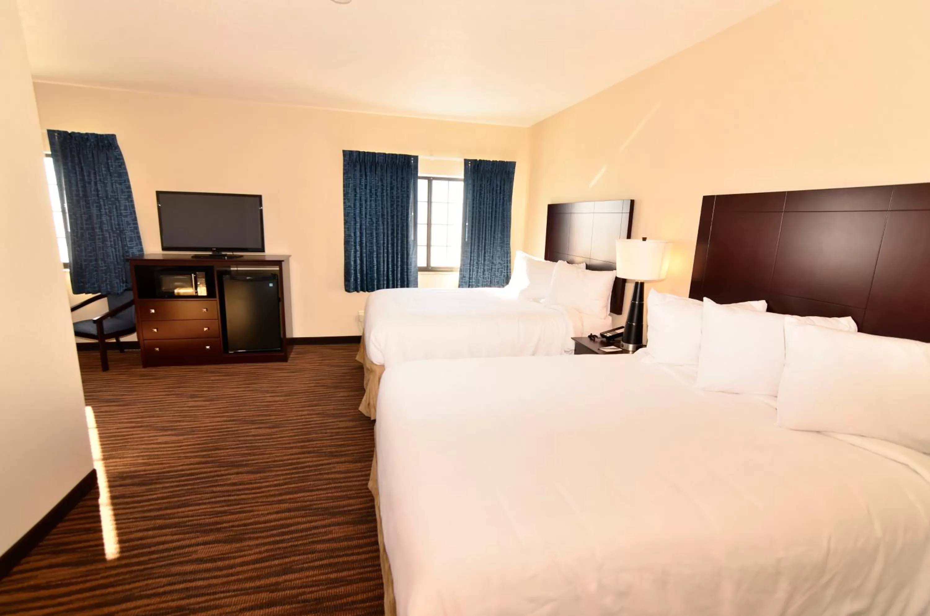 TV and multimedia, Bed in Cobblestone Inn & Suites - Holstein