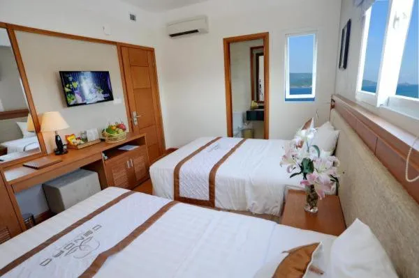 Photo of the whole room, Bed in Dendro beachfront Hotel