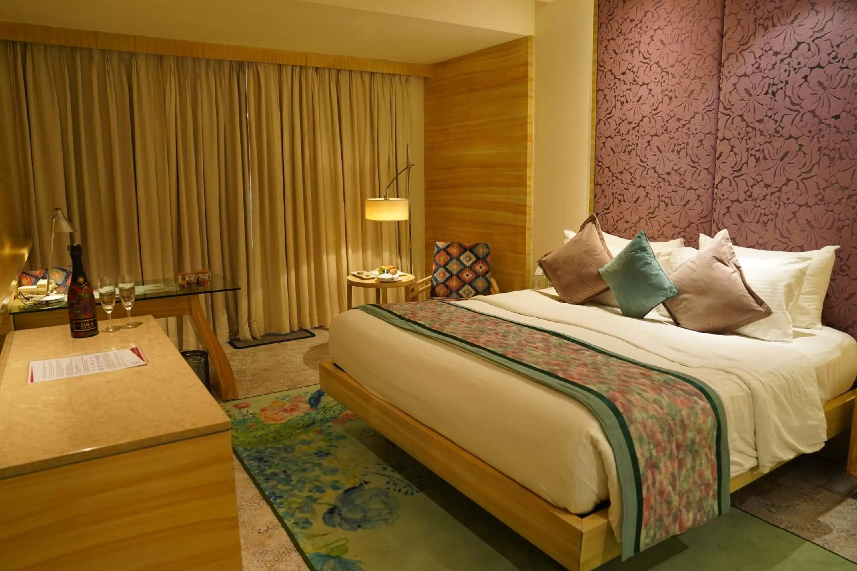 Bed in Hotel Royal Orchid Jaipur, Tonk Road