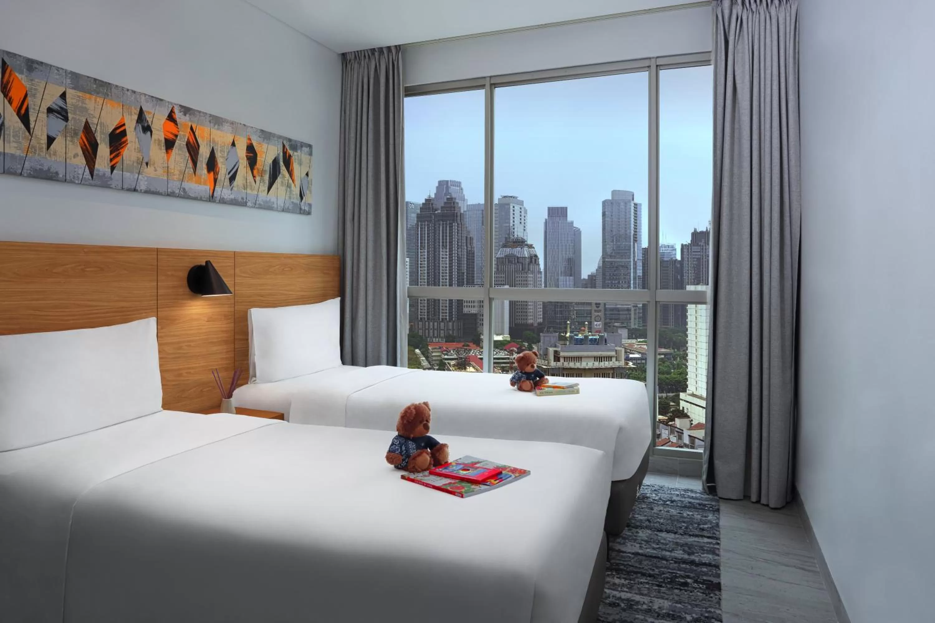 Bed in Citadines Sudirman Jakarta