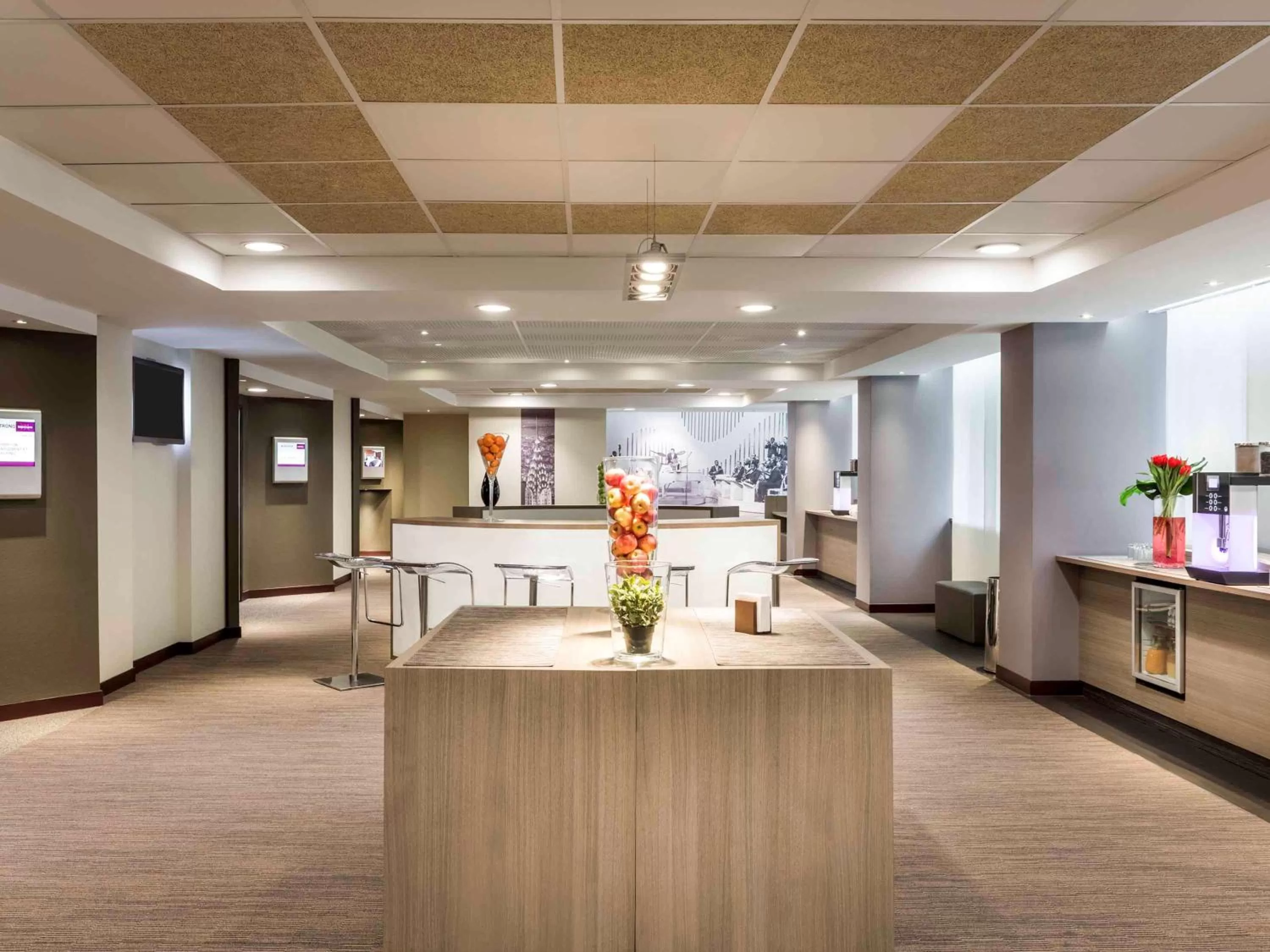 On site in Mercure Paris Boulogne