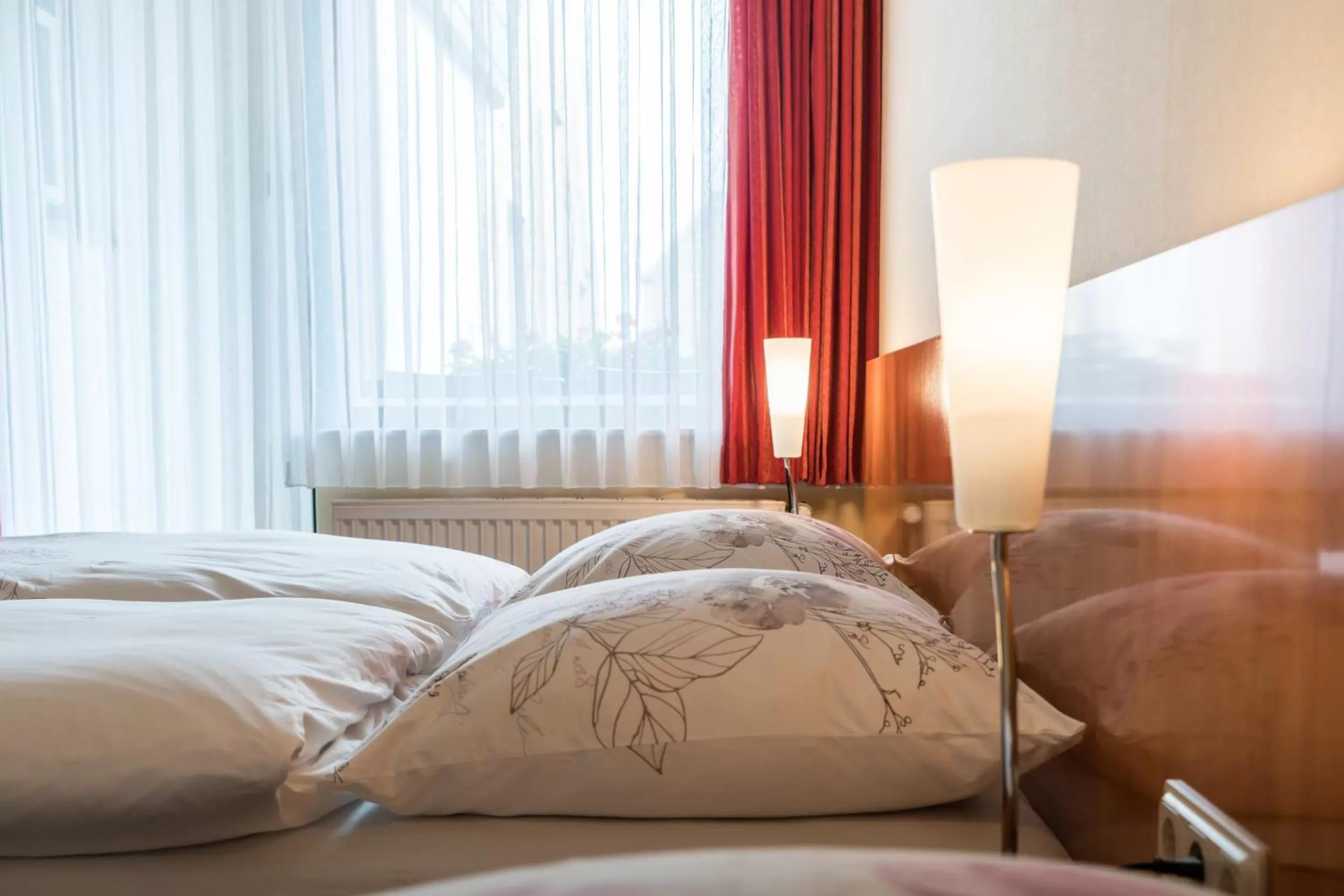 Bed in Hotel Matthias