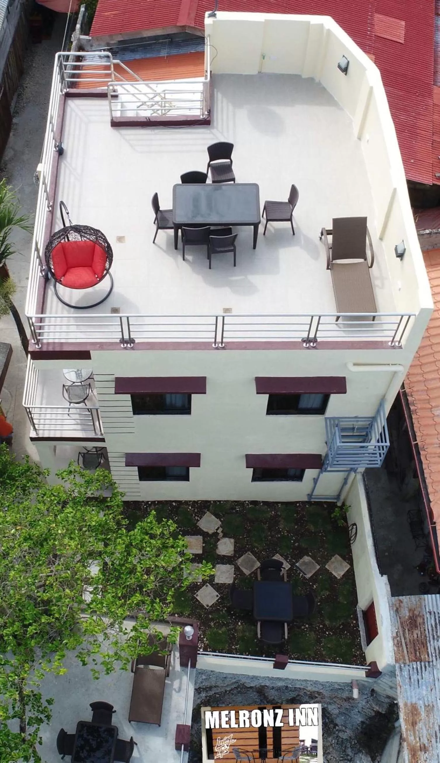 Bird's eye view, Property Building in Melronz inn