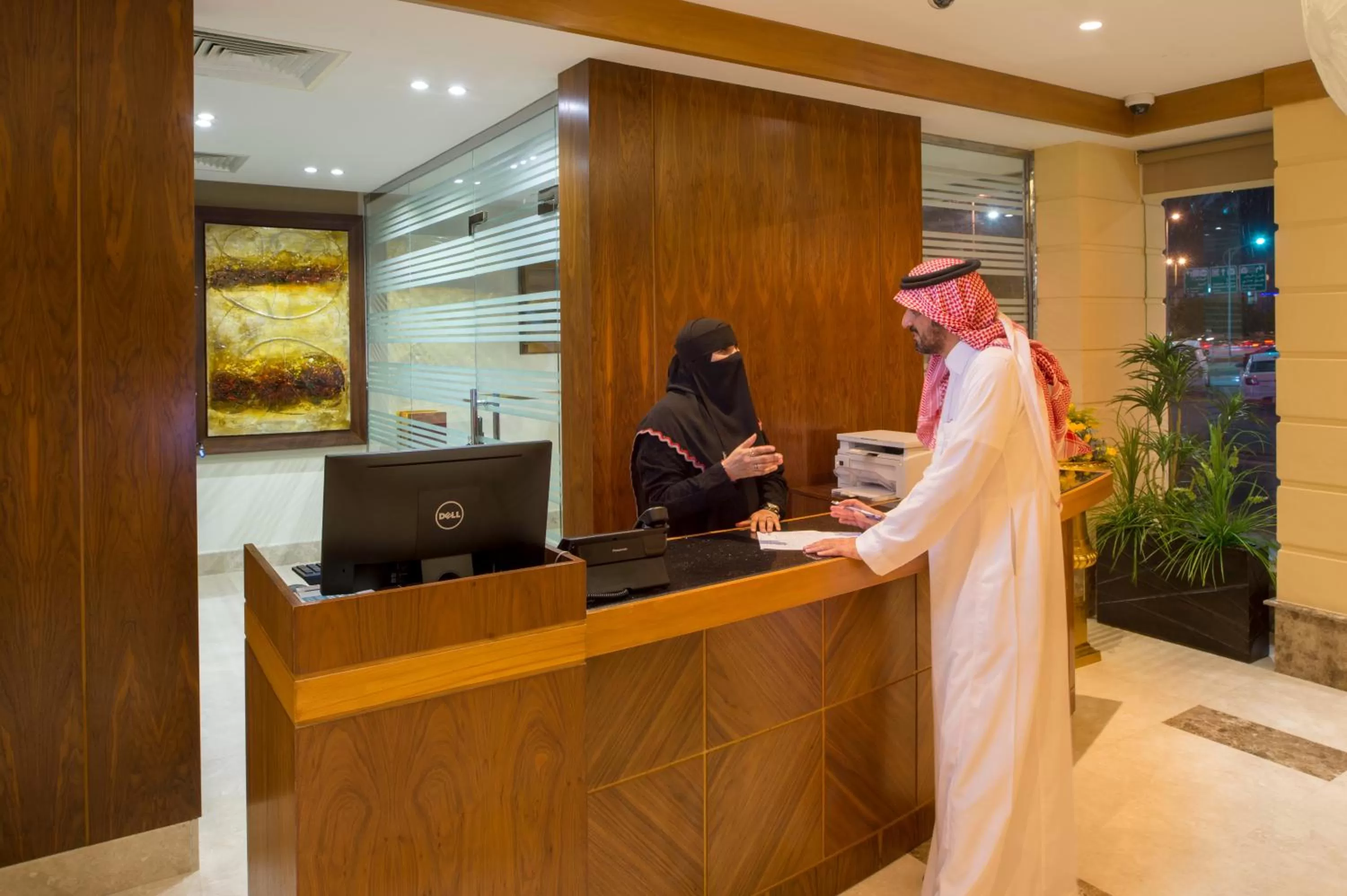 Lobby or reception in Classical Hotel Suites