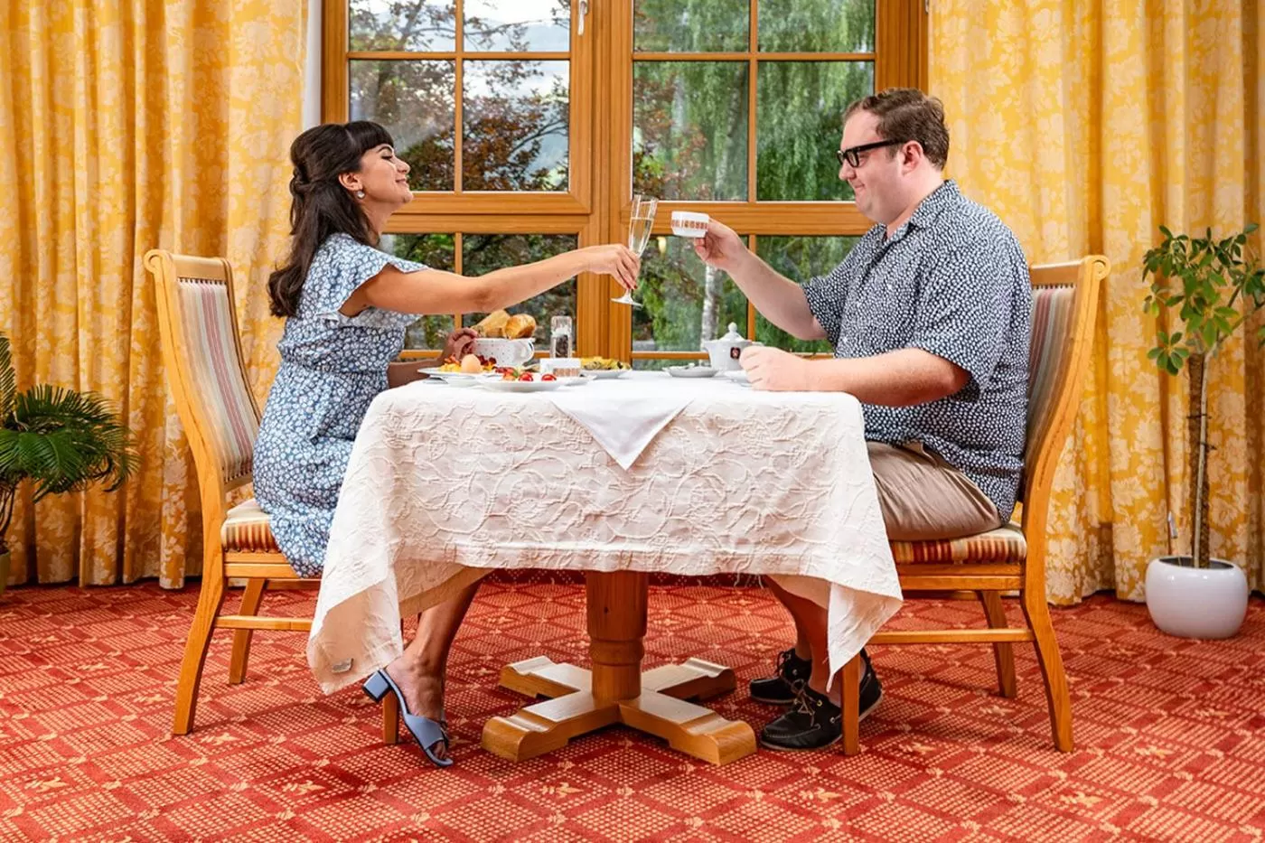 Restaurant/places to eat in POST POST Hotel - Alpine Boutique Hotel & Spa