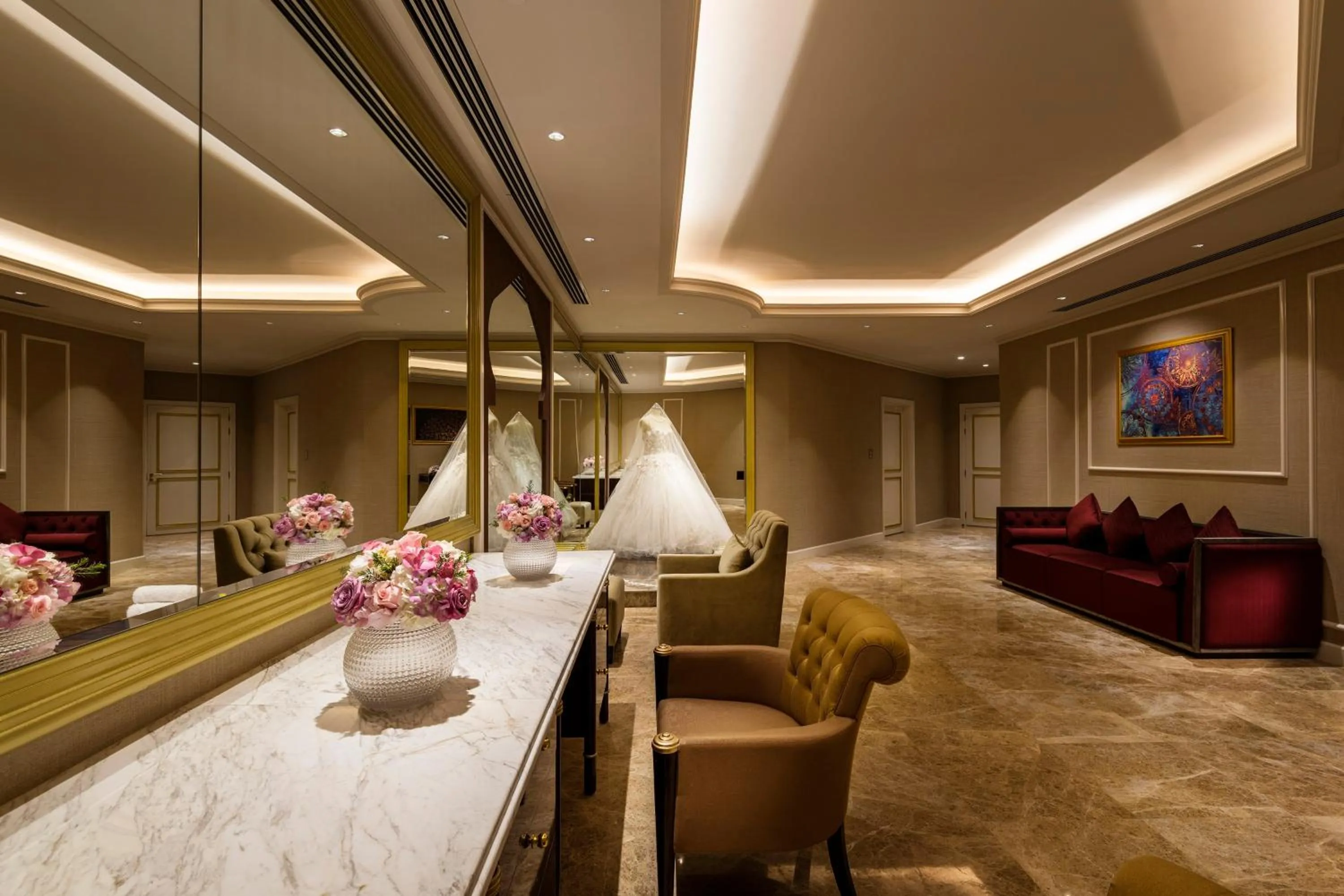 Area and facilities in Ezdan Palace Hotel