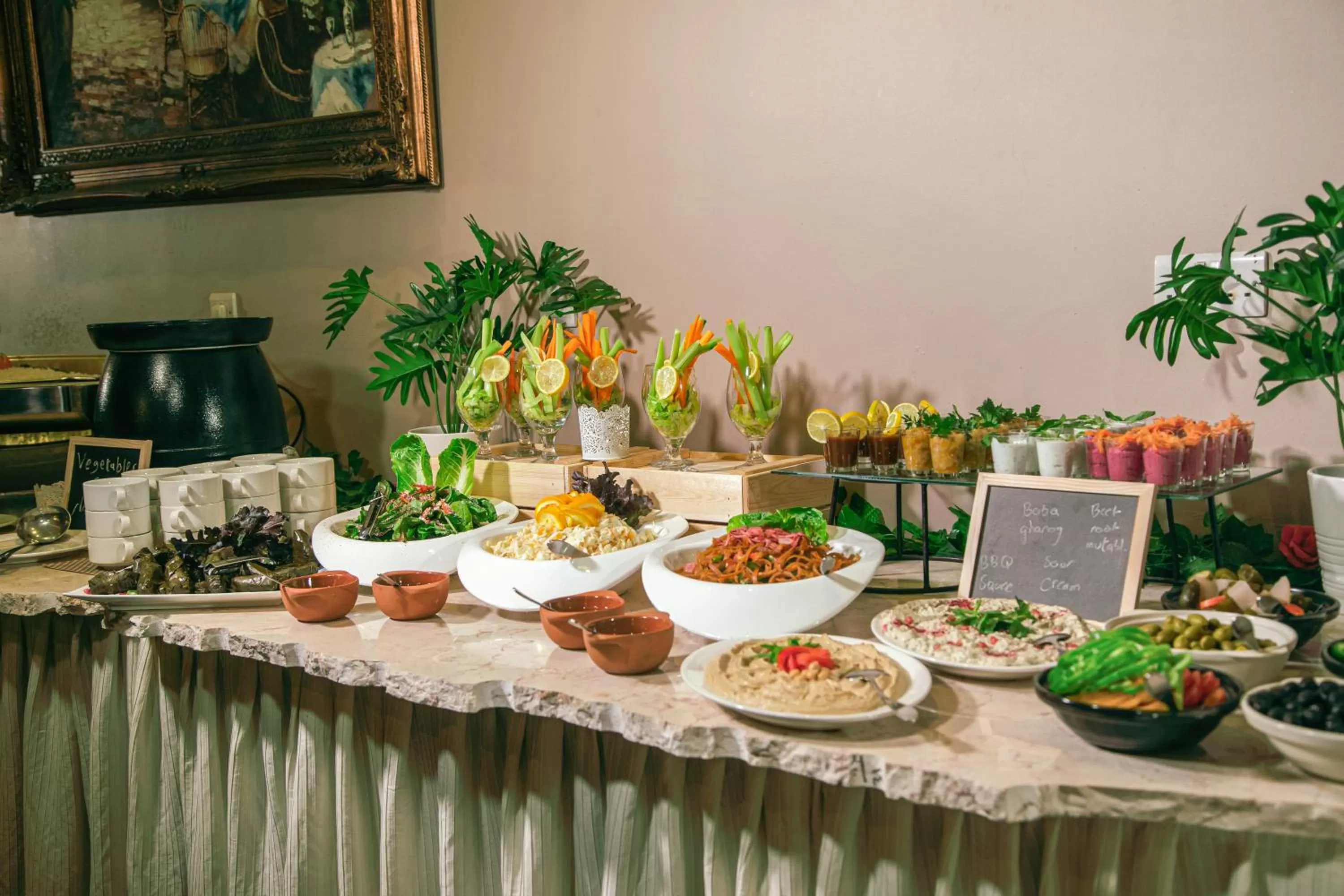 Food and drinks in Grand Hotel Madaba