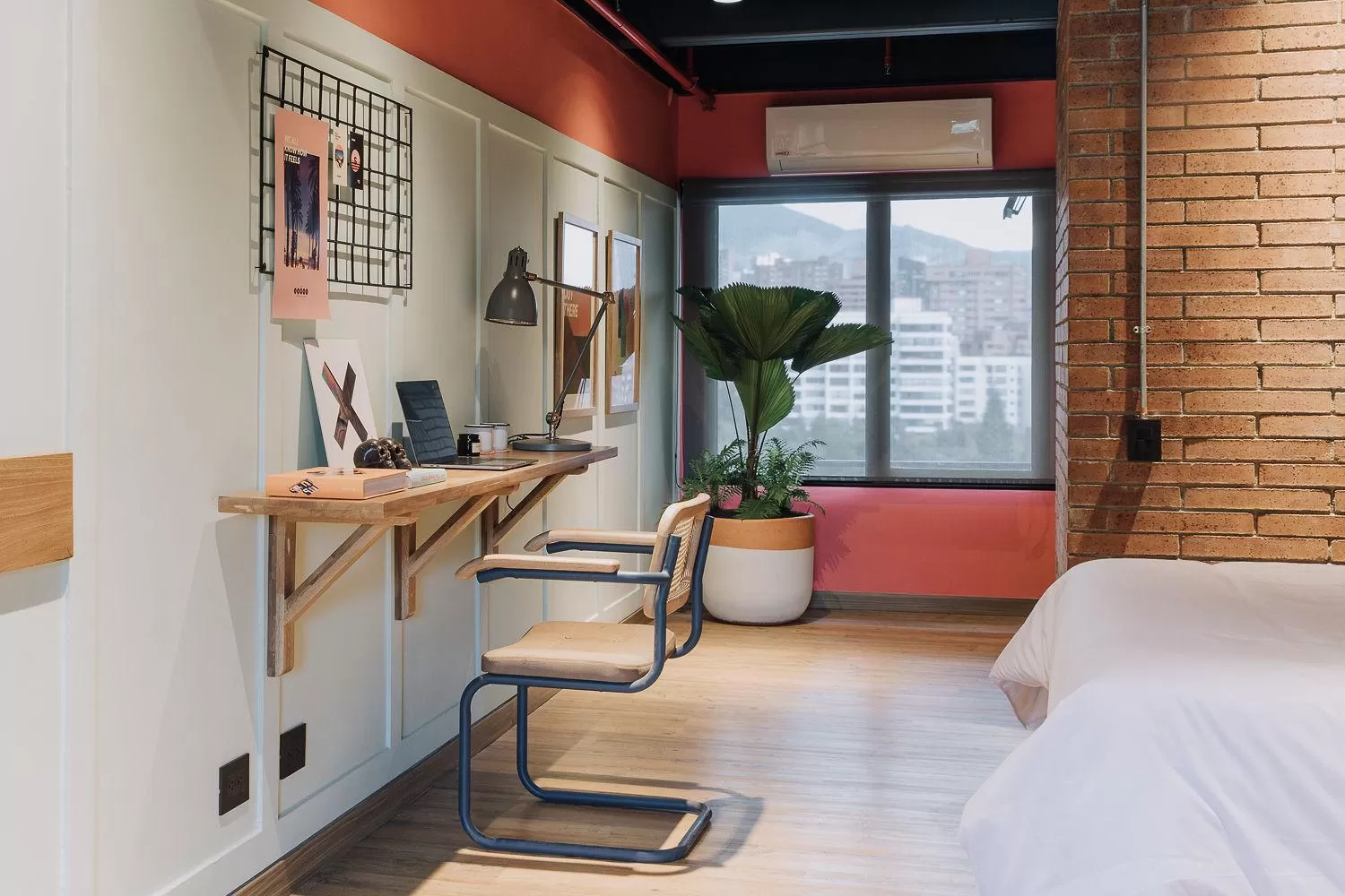 Photo of the whole room, Bed in The Somos Beats Hotel & Rooftop