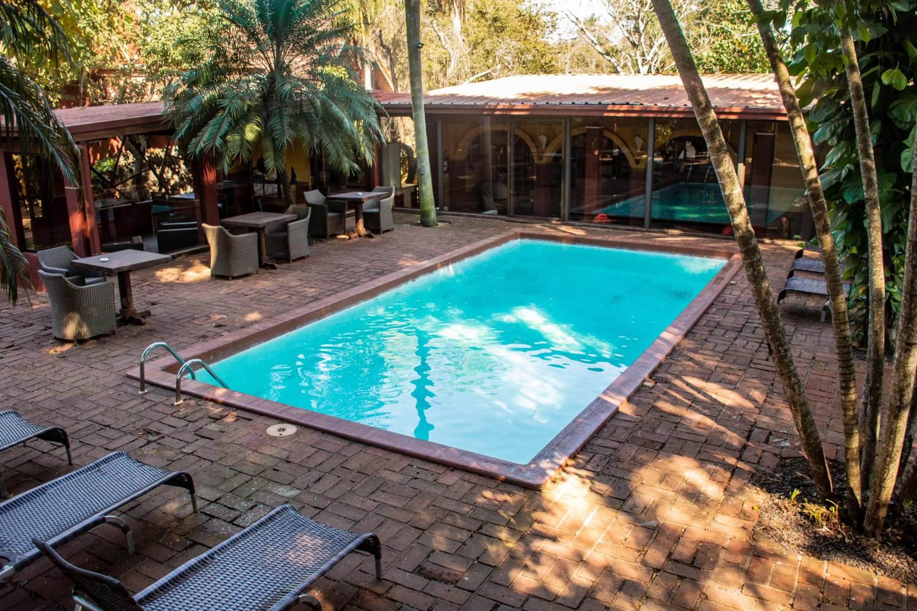 Pool view, Swimming Pool in Boutique Hotel De La Fonte & Restaurant
