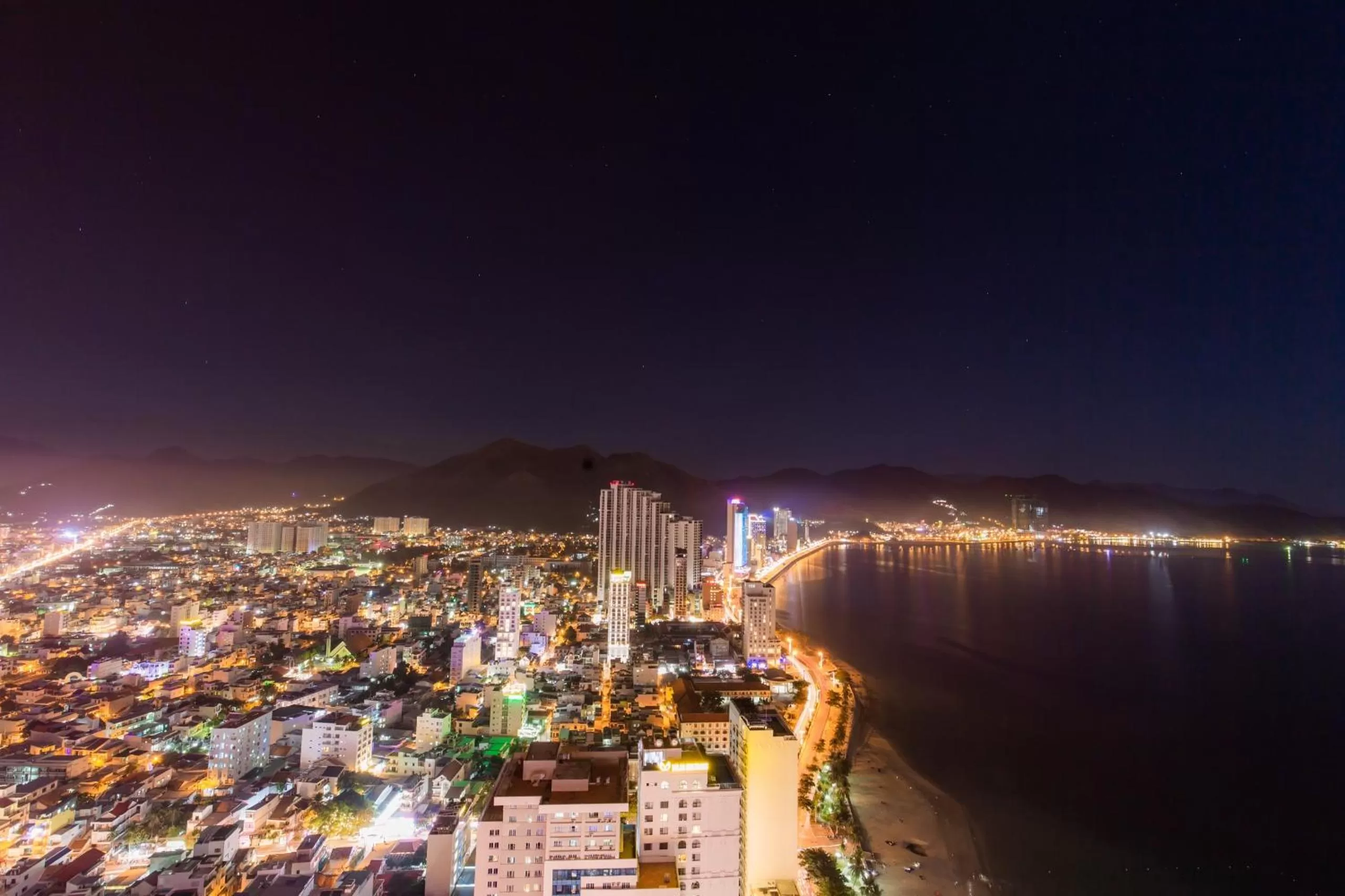 City view in Muong Thanh Luxury Vien Trieu Nha Trang