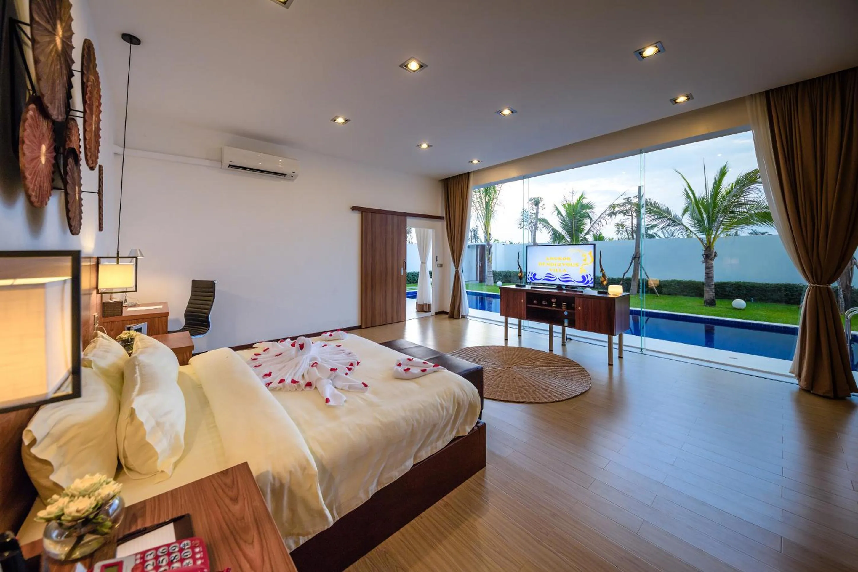 Bed in Angkor Rendezvous