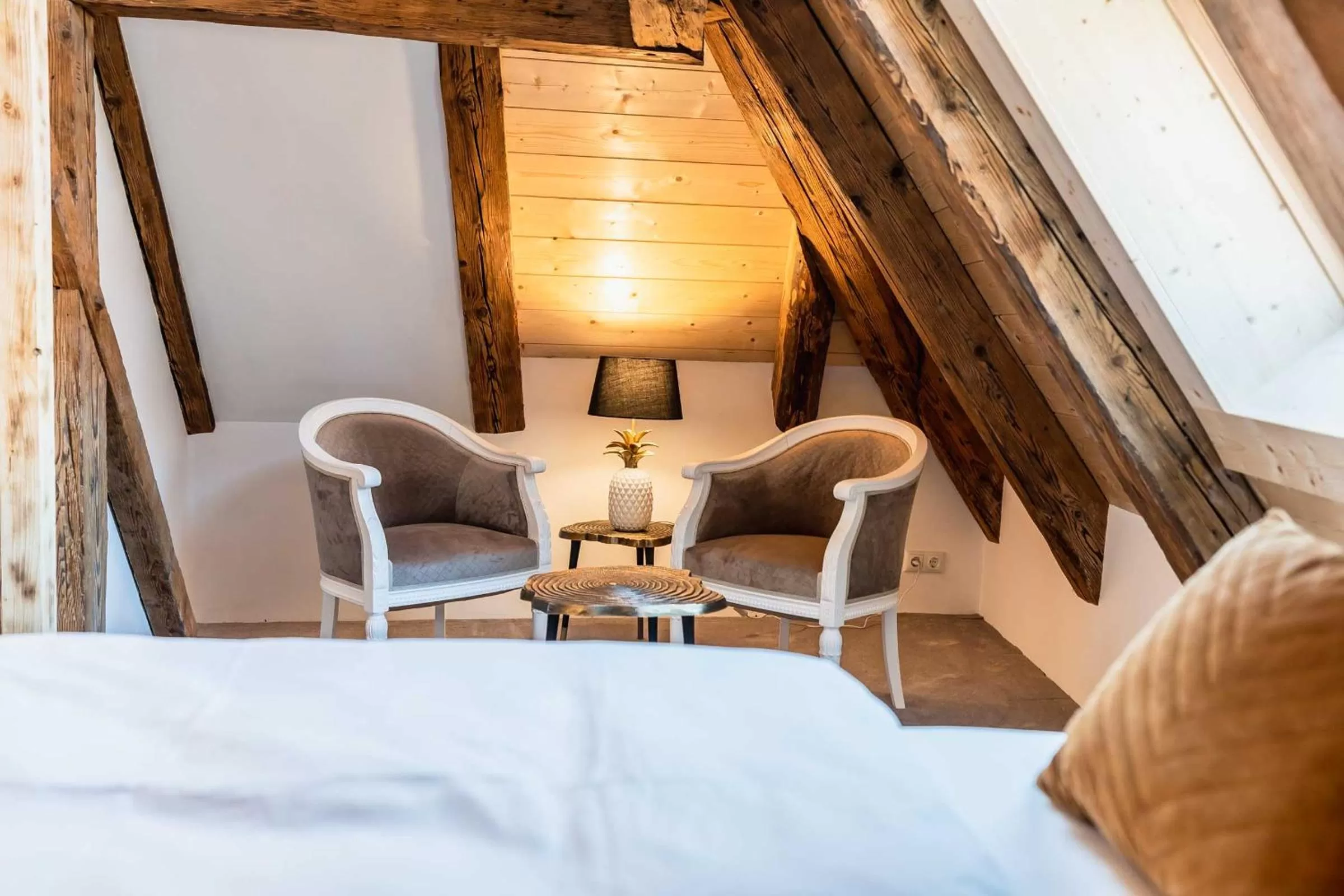 Bed in Altstadthotel Bachbräu