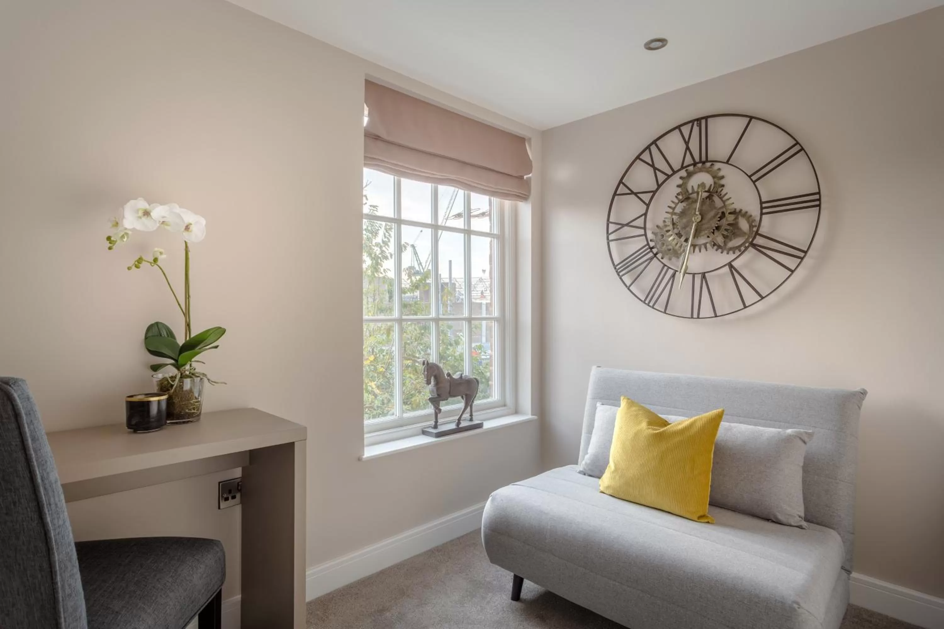 Seating area in Heritage Mews Nottingham