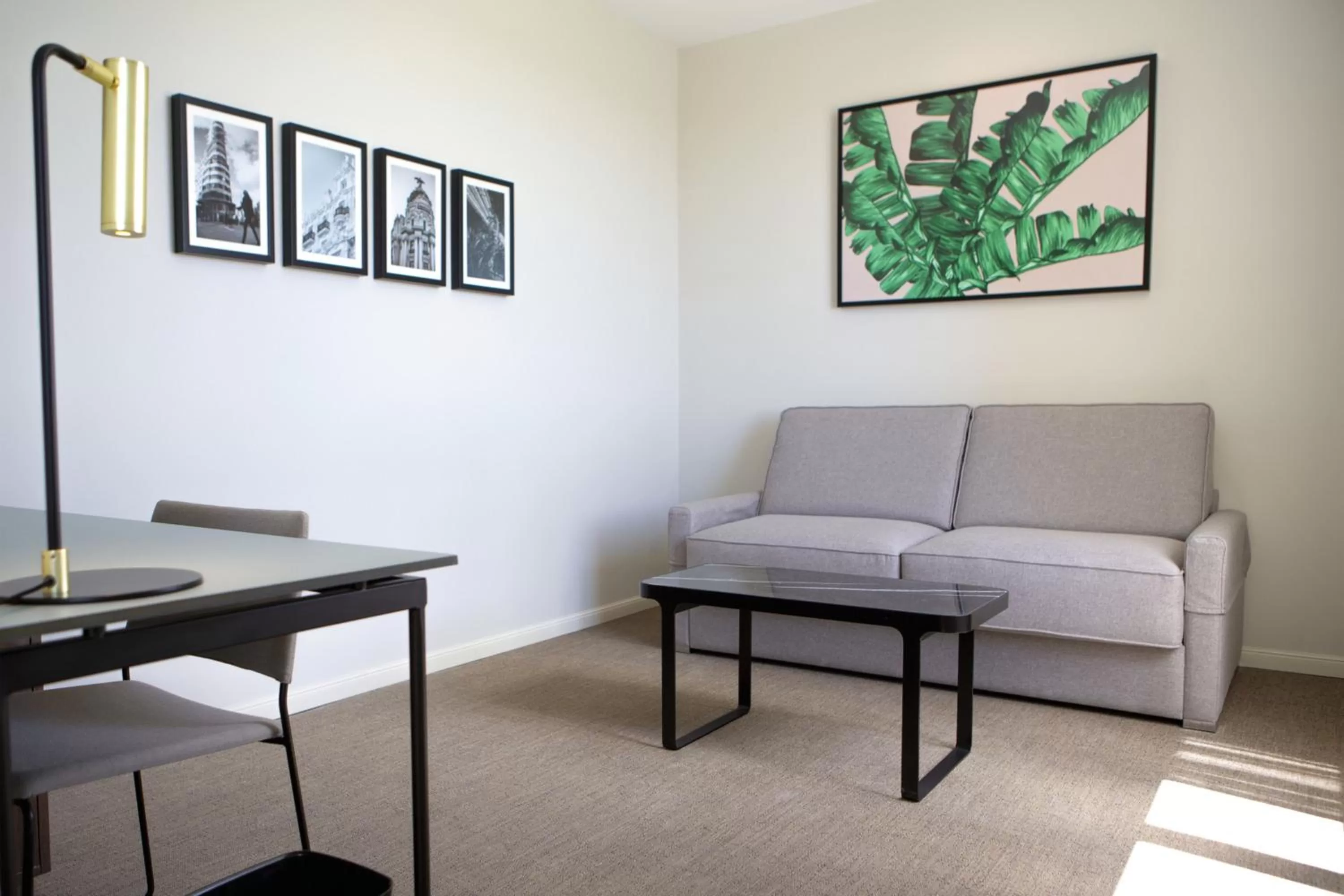 Seating area in Riu Plaza España