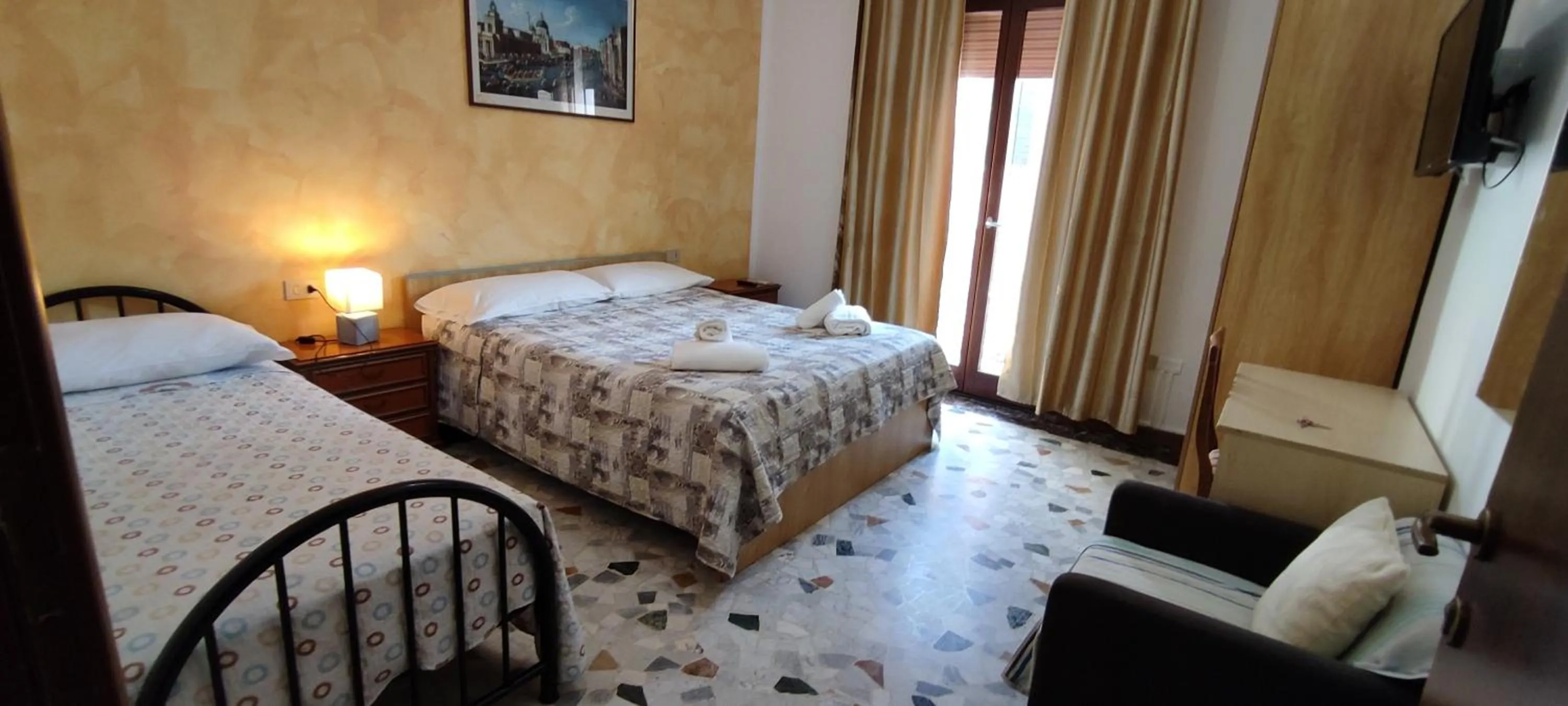 Bed in The Caponi Bros