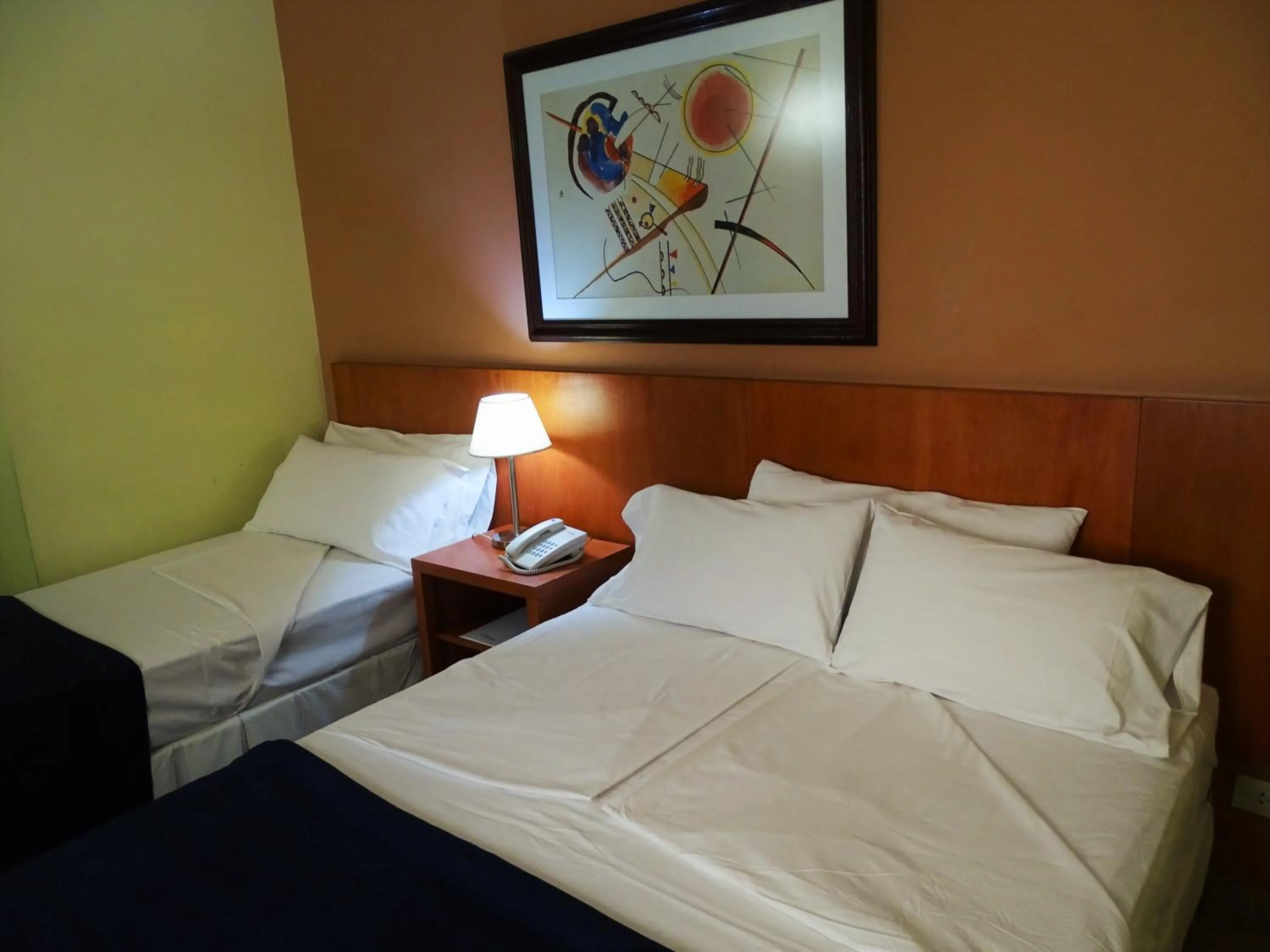 Bed in Hotel UTHGRA de las Luces